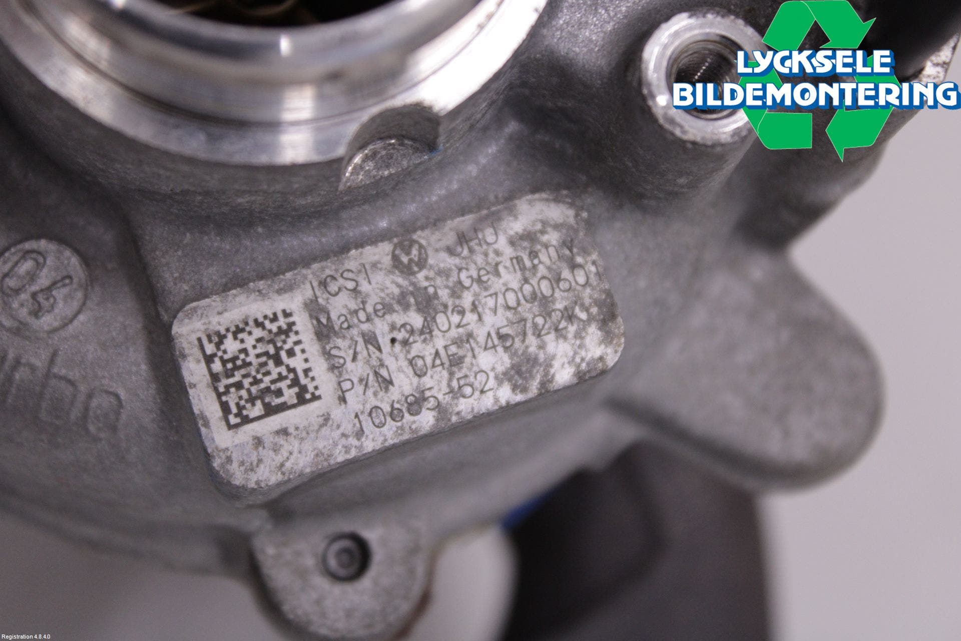 Volkswagen VW PASSAT 15-19 Turboaggregat