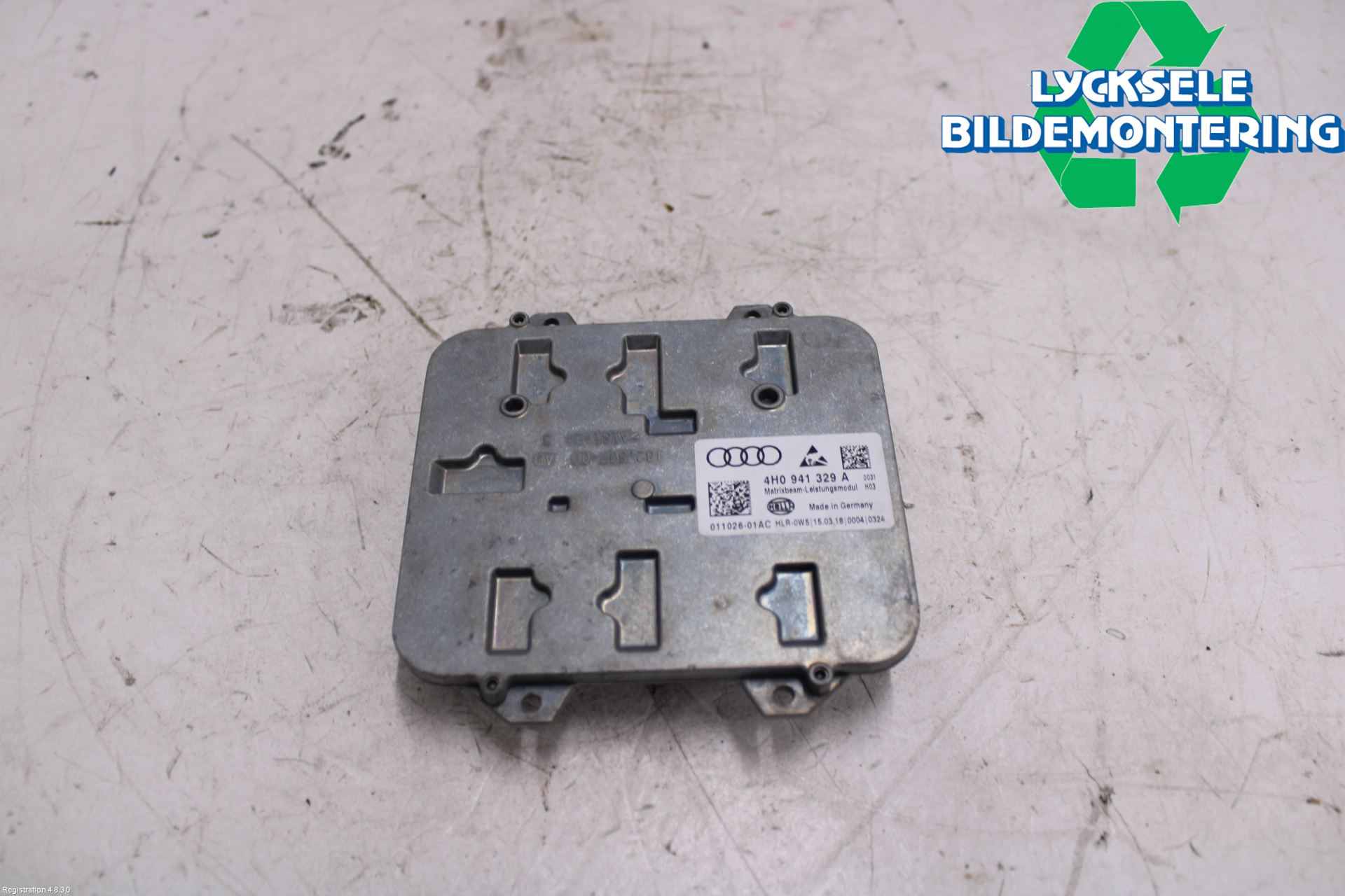 Audi A6 ALLROAD 12-18 Styrenhet Strålkastare