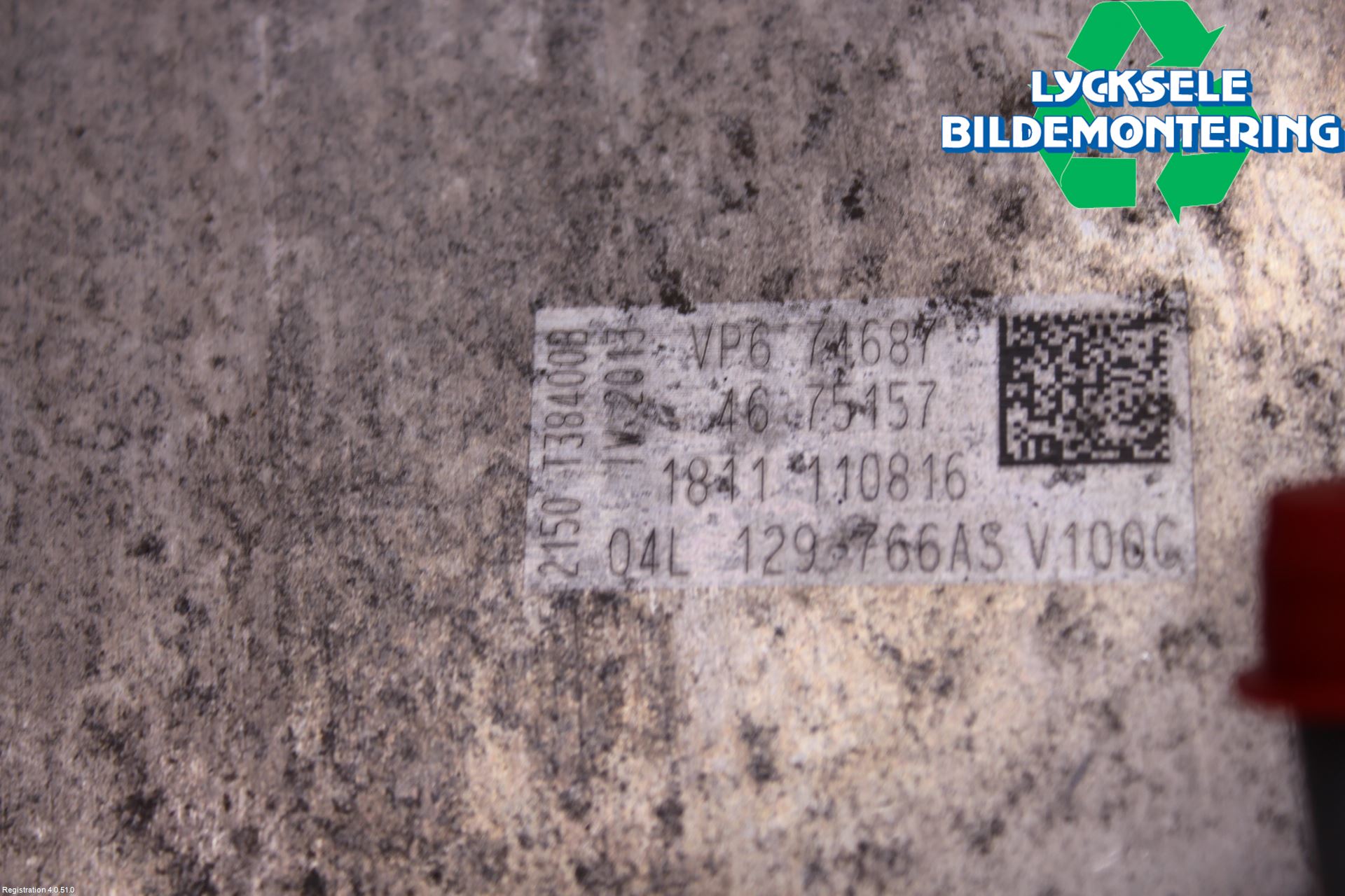 Audi A6/S6 4G 11-18 Grenrör Insug