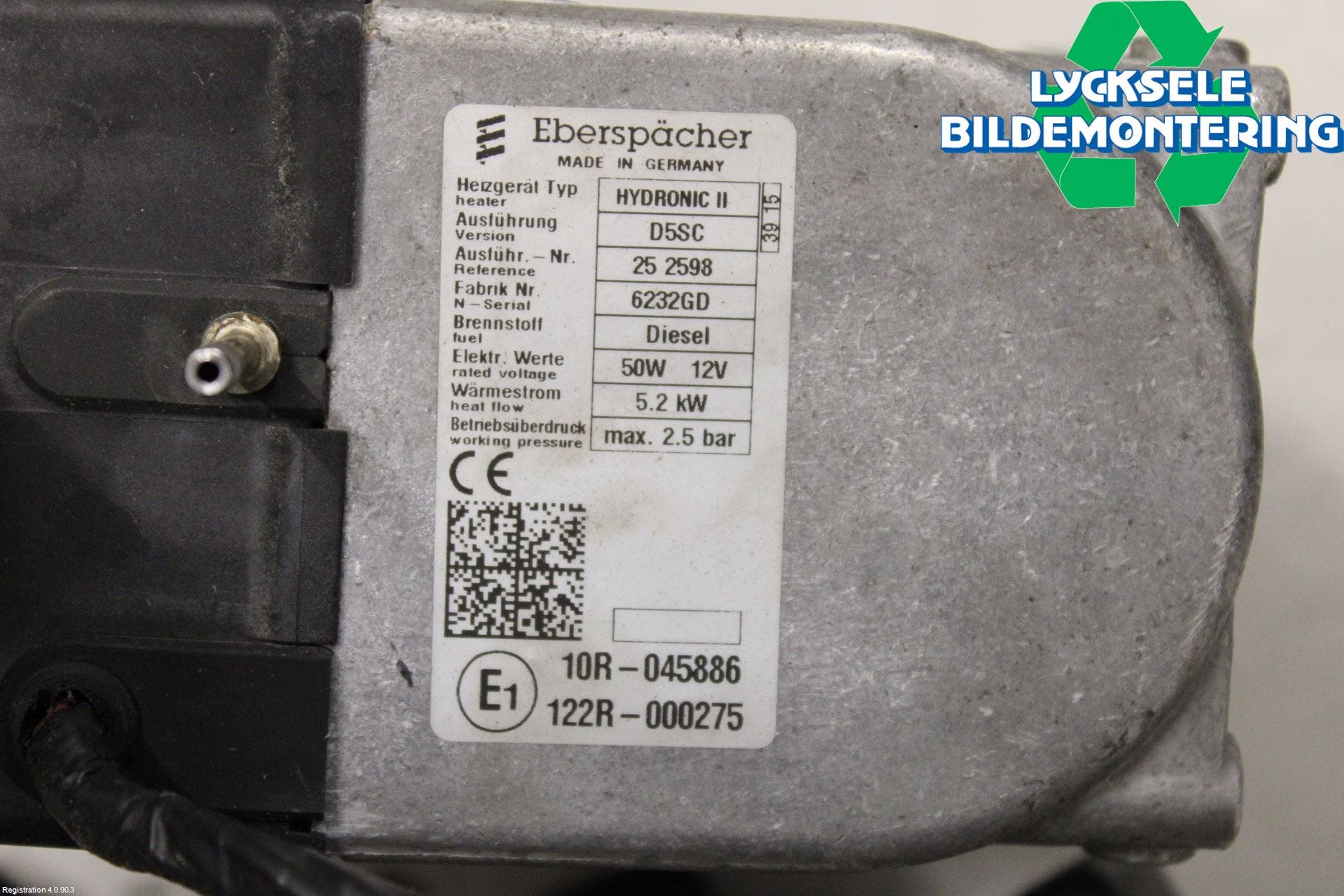 Ford RANGER EU 12-23 Dieselvärmare