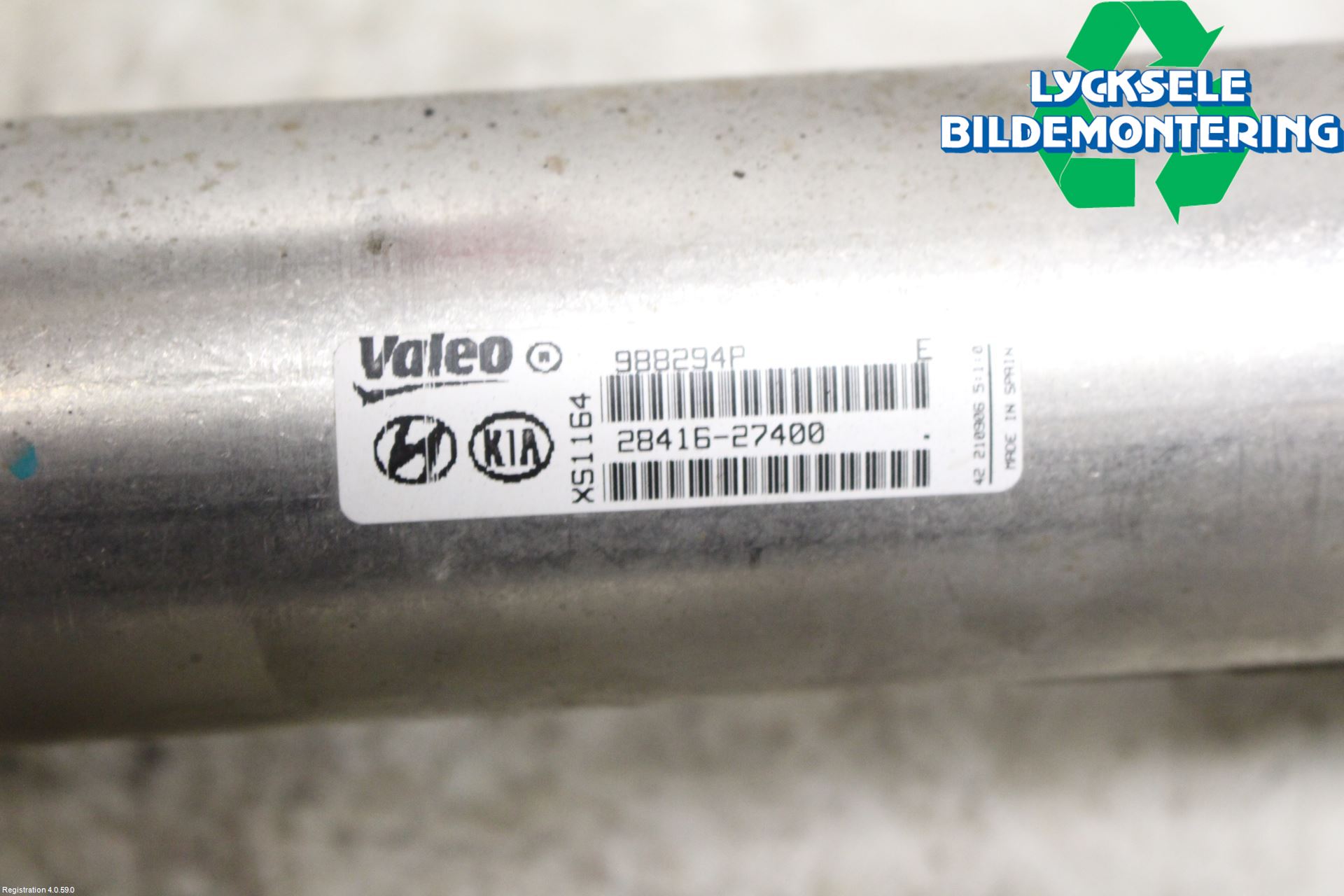 Hyundai SANTA FE  06-12 Avgaskylare