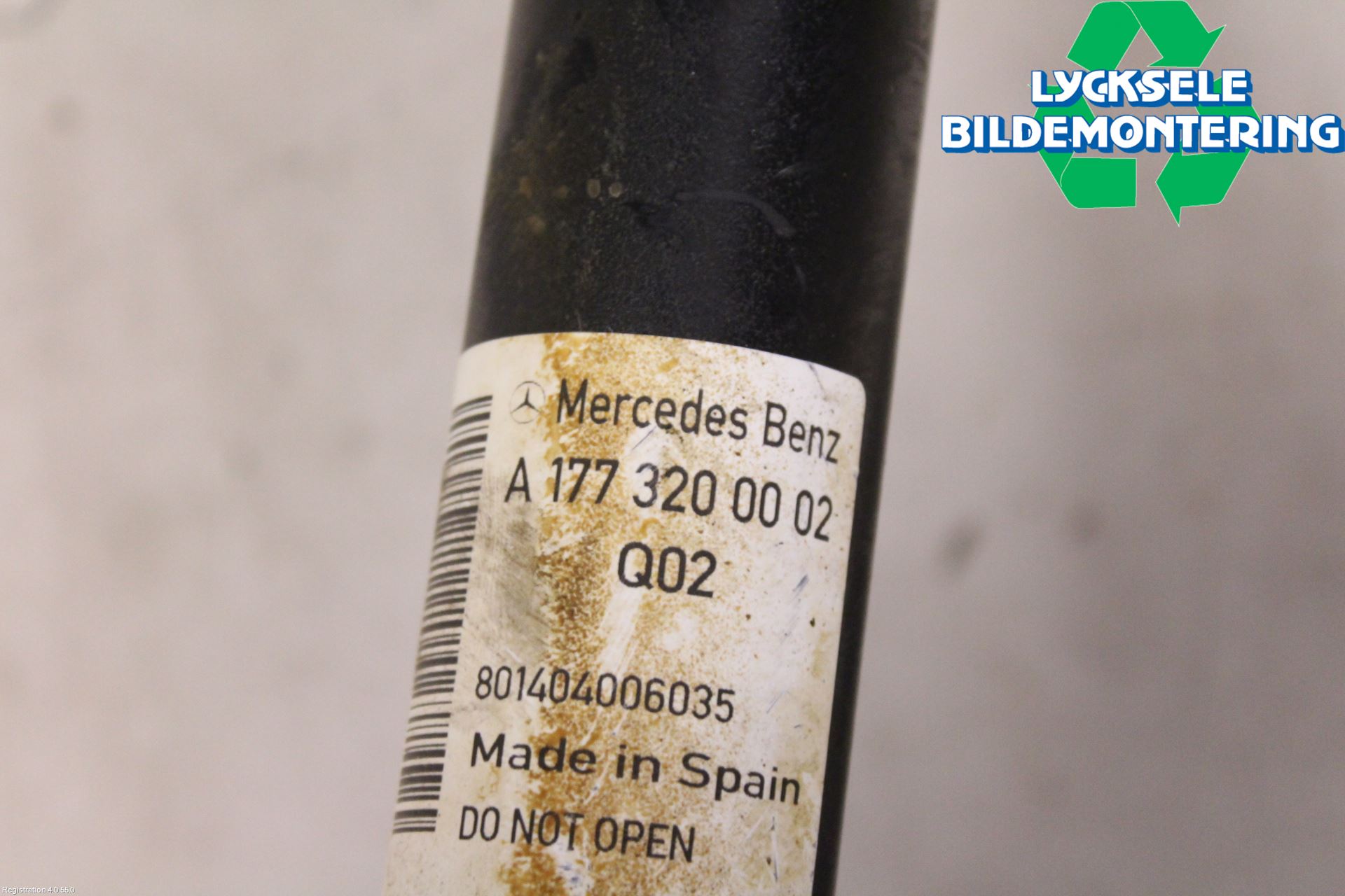 Mercedes-Benz MB A-KLASS (W177) 18- Stötdämpare Bak
