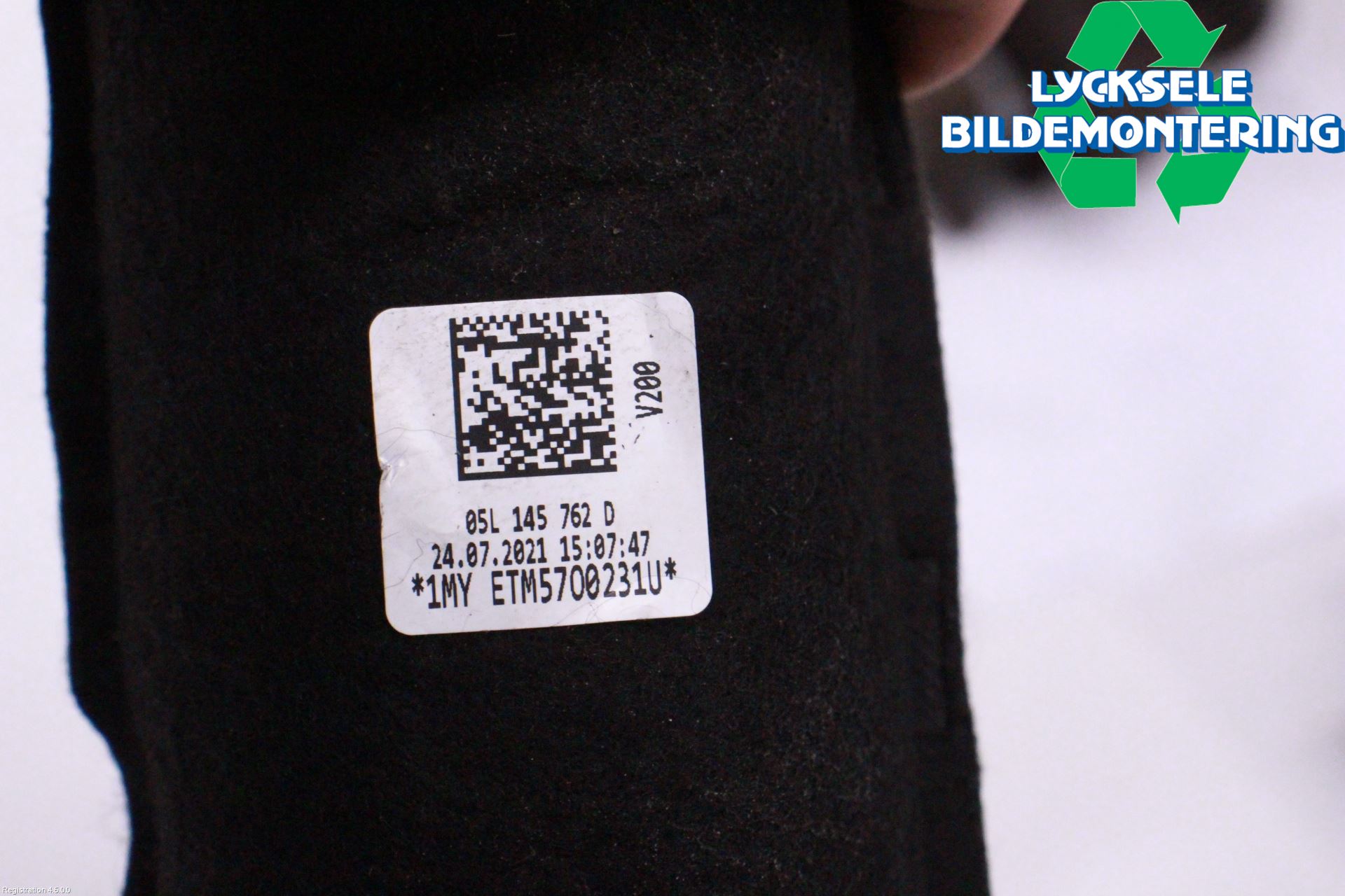 Volkswagen VW TIGUAN 16-24 Laddluft-Intercoolerrör