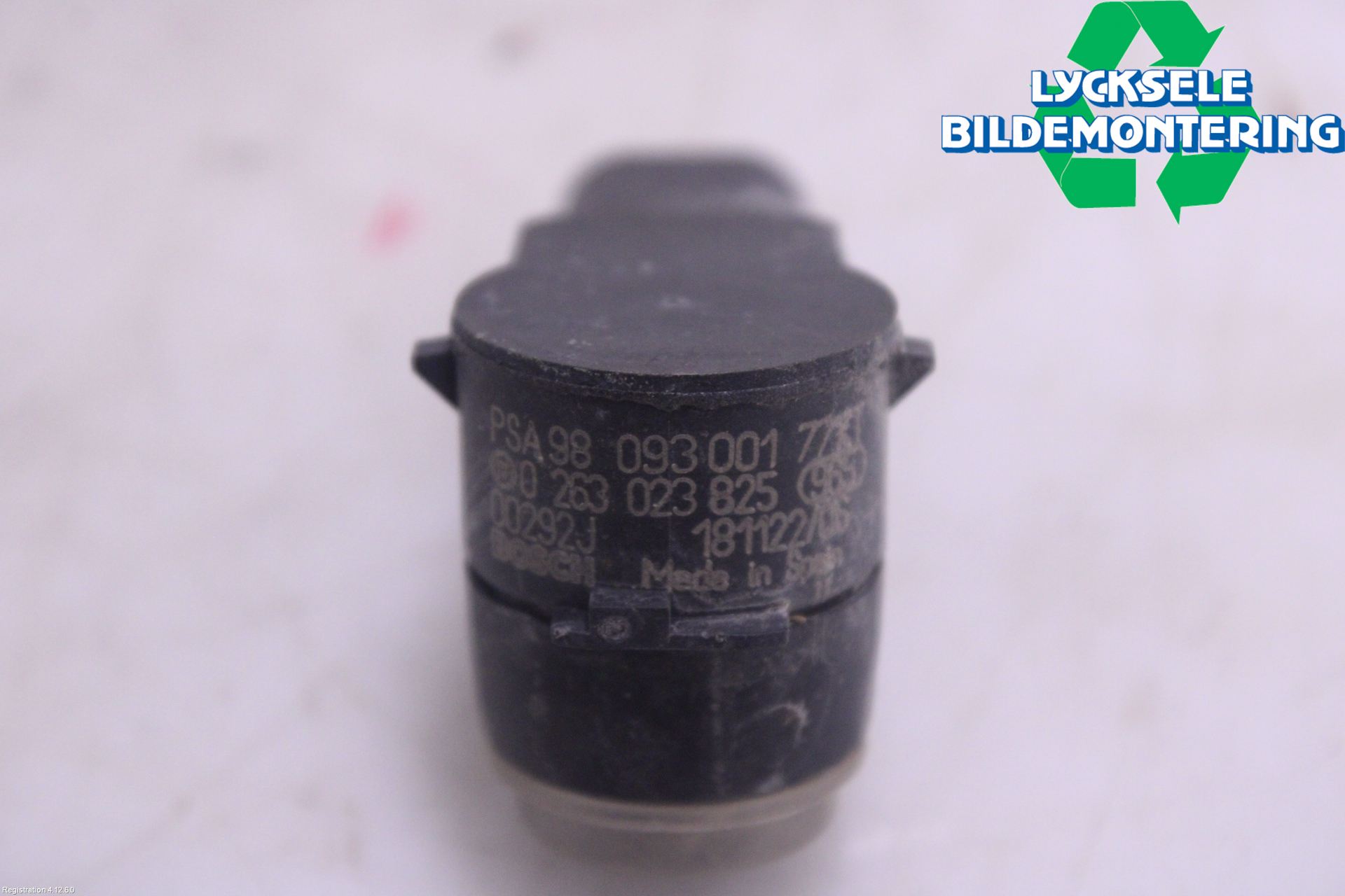 Peugeot PARTNER 16-18 Parkeringshjälp Backsensor