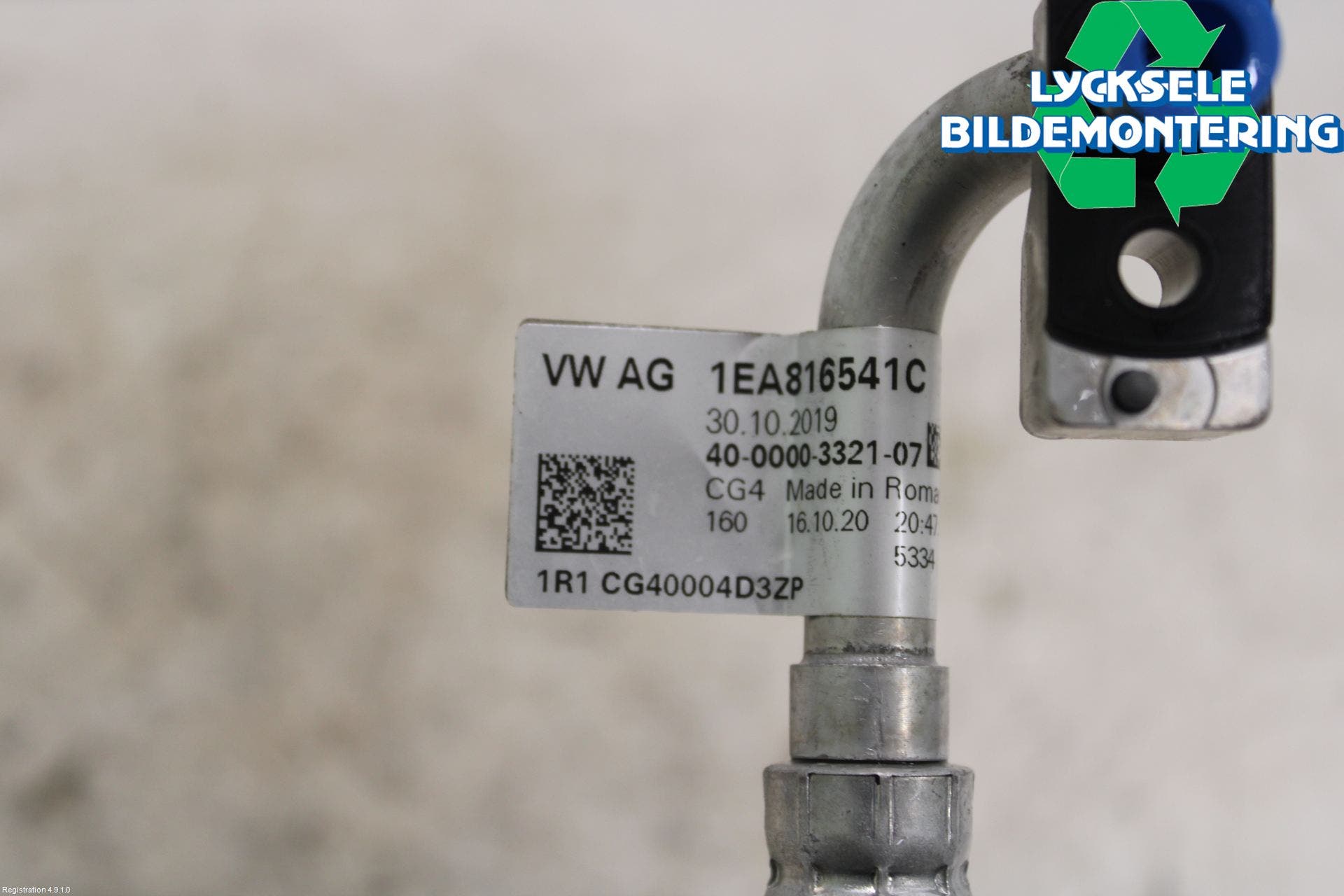 Volkswagen VW ID.3 21- Ac Slang-Rör