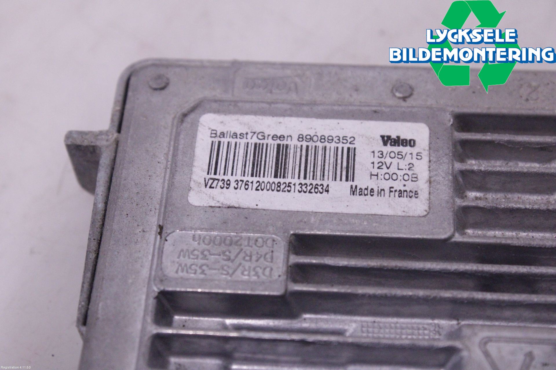 Ford KUGA 13-16 Styrenhet Strålkastare