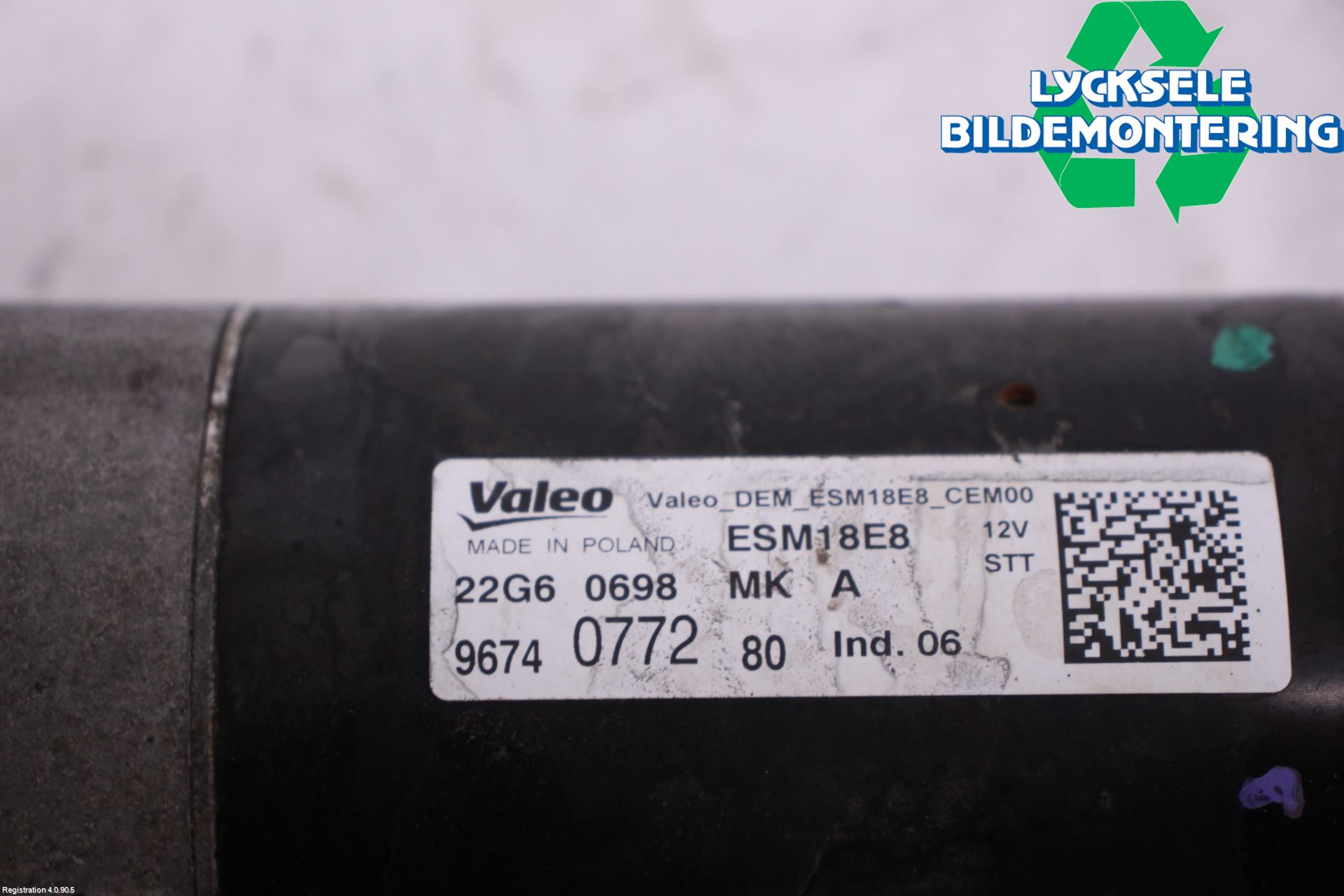 Peugeot 308 14-21 Startmotor