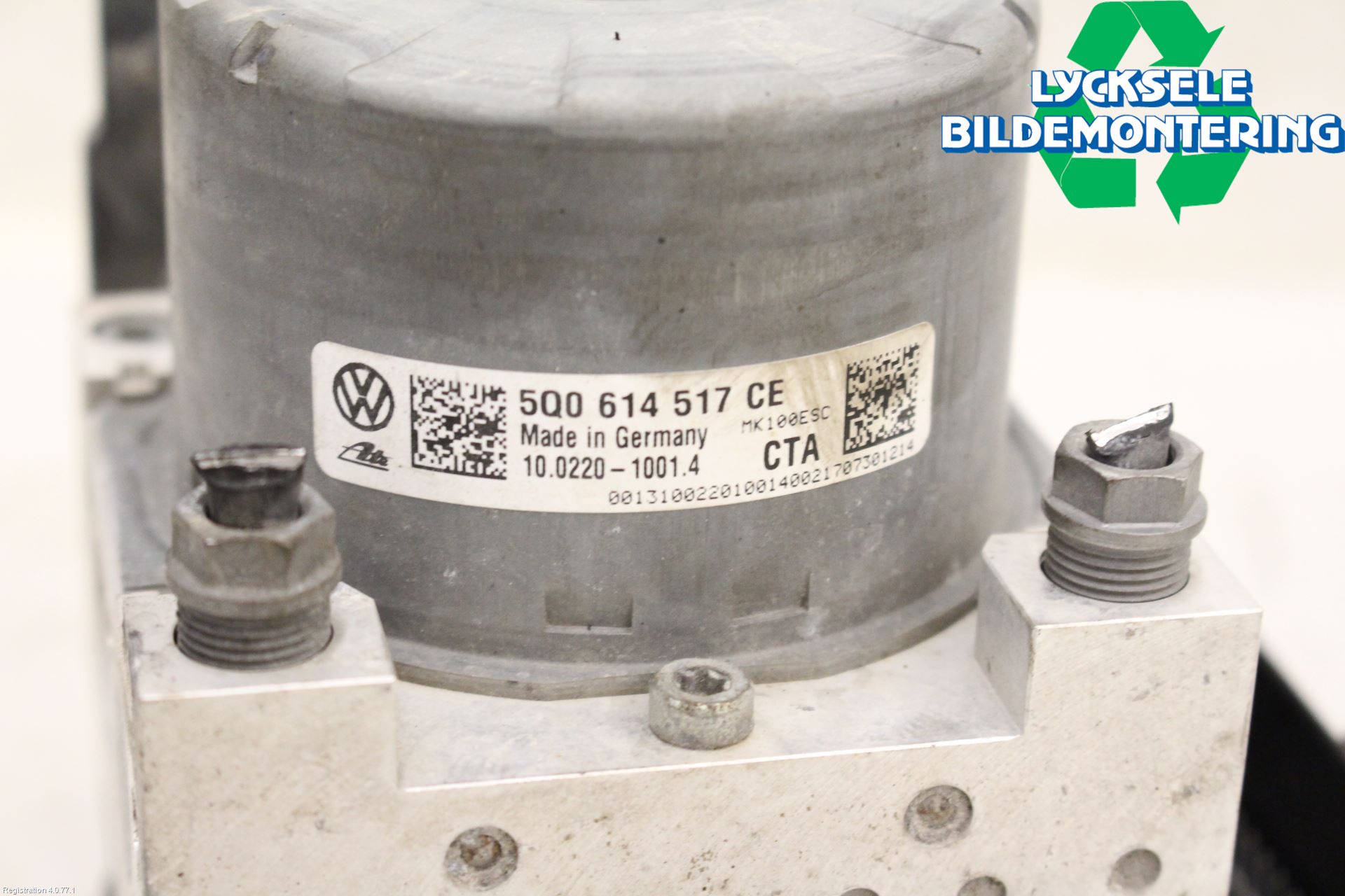 Volkswagen VW GOLF / E-GOLF VII 13-20 Abs Hydraulaggregat