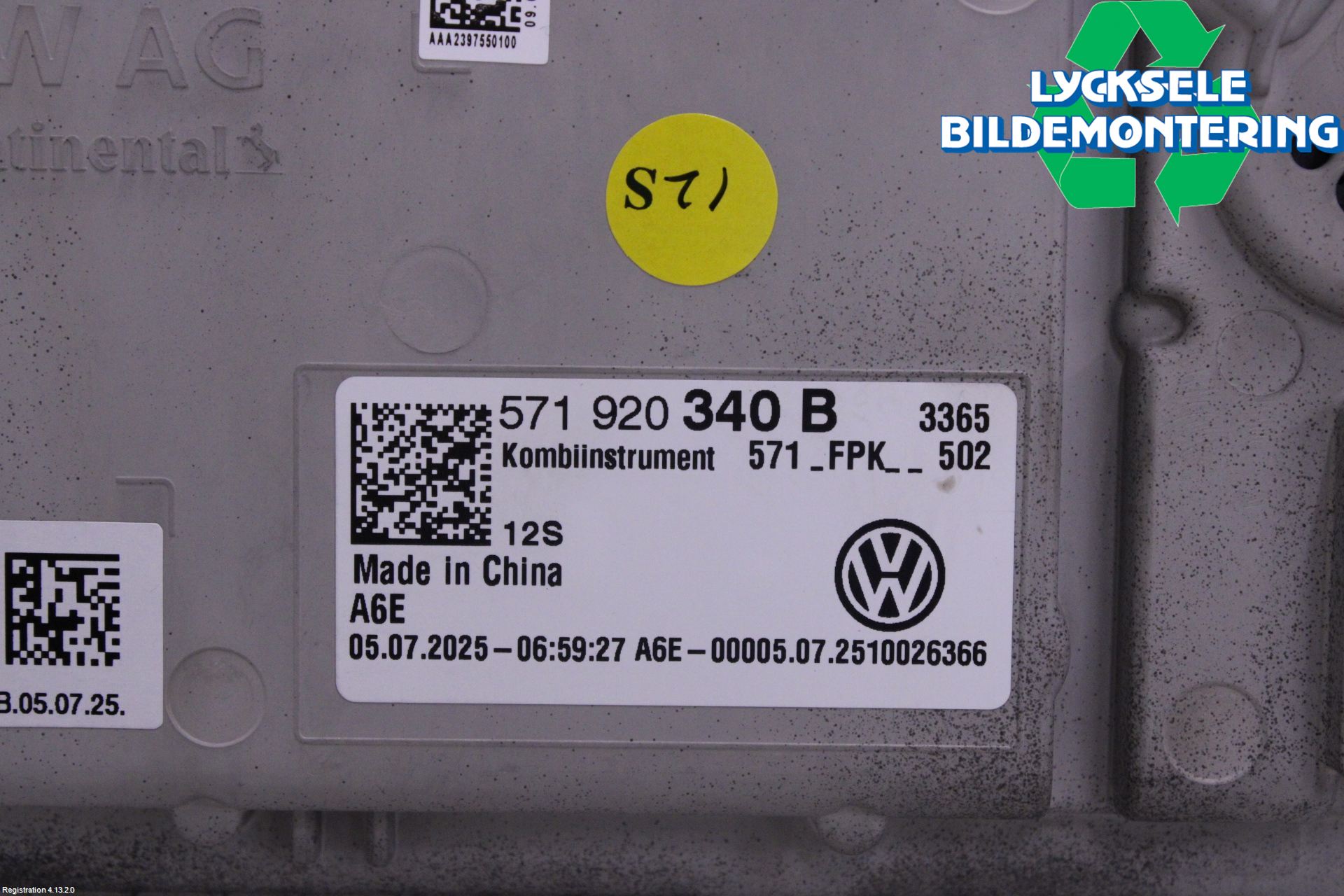 Volkswagen VW PASSAT 24- Instrument Komb