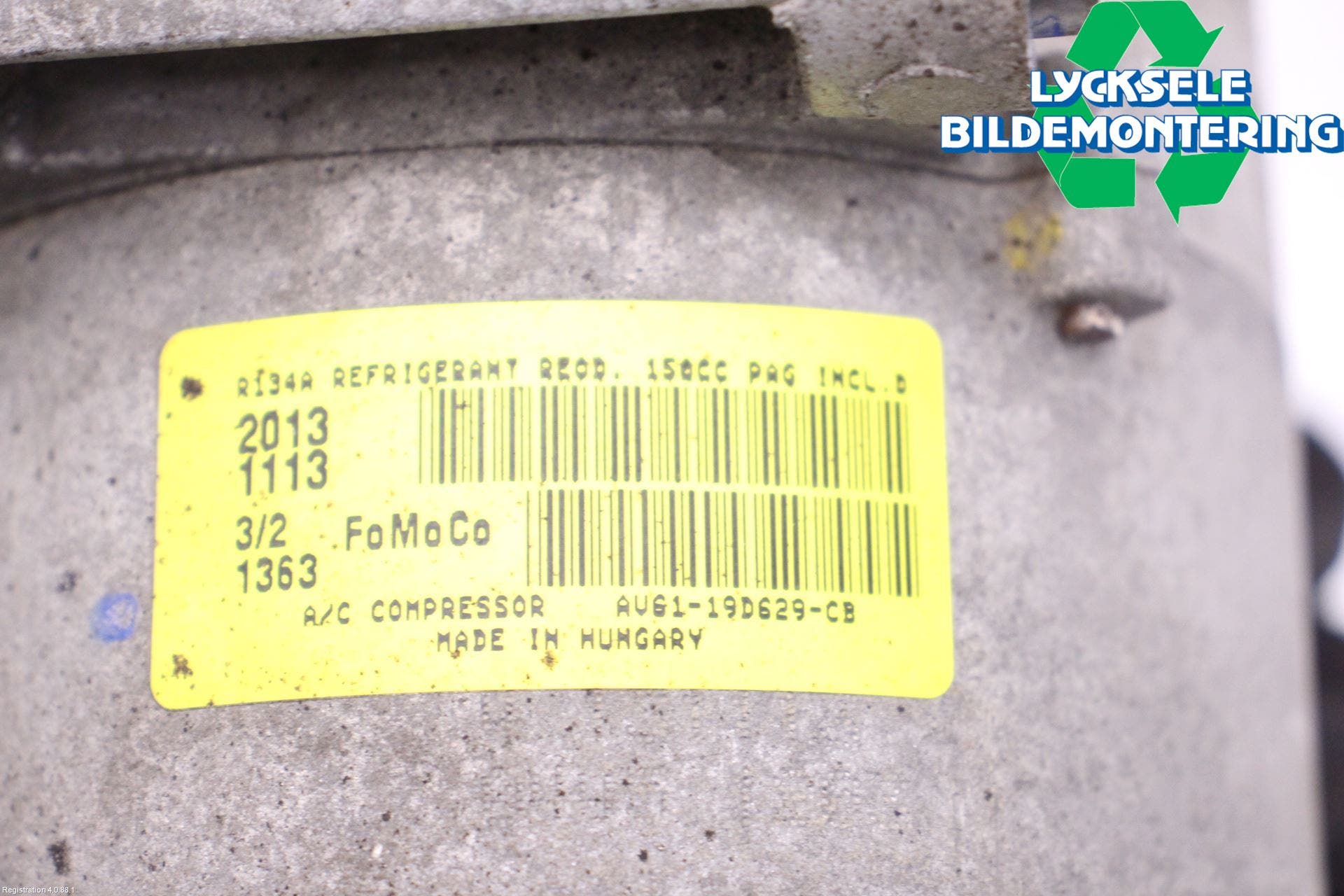 Ford MONDEO 07-15 Ac Kompressor