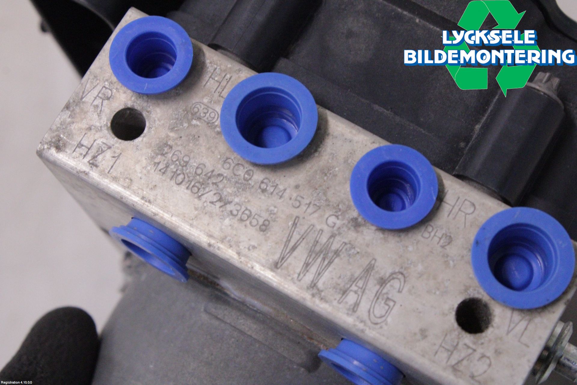 Volkswagen VW POLO 10-17 Abs Hydraulaggregat