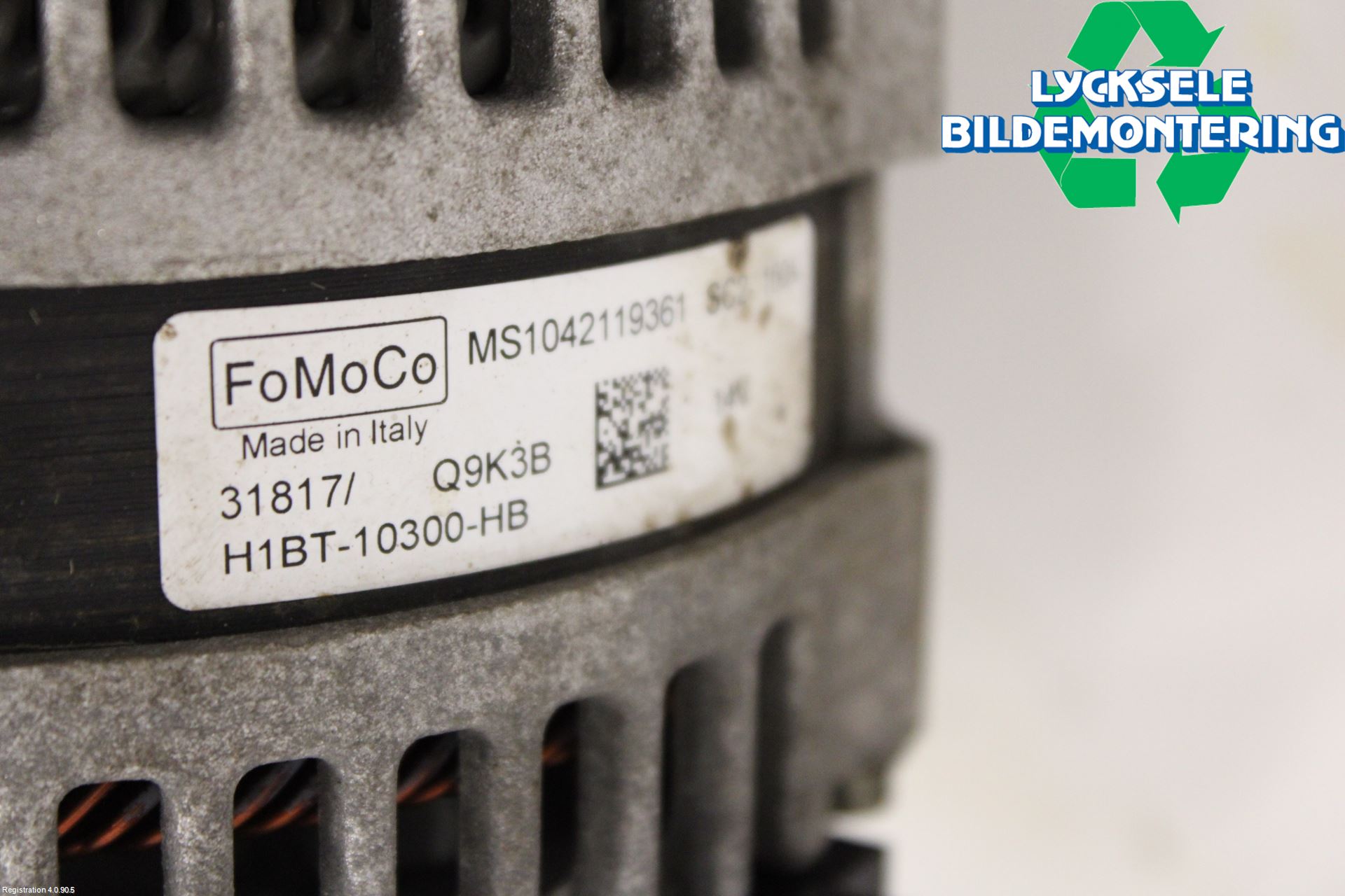 Ford ECOSPORT 17- Generator