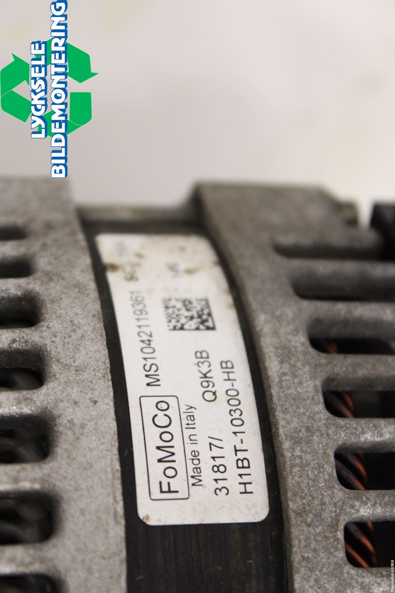 Ford ECOSPORT 17- Generator