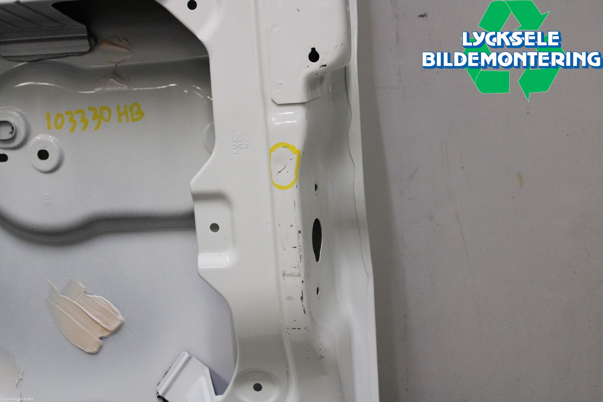 Opel COMBO D 12-18 Dörr Bak Van-Skåp Höger