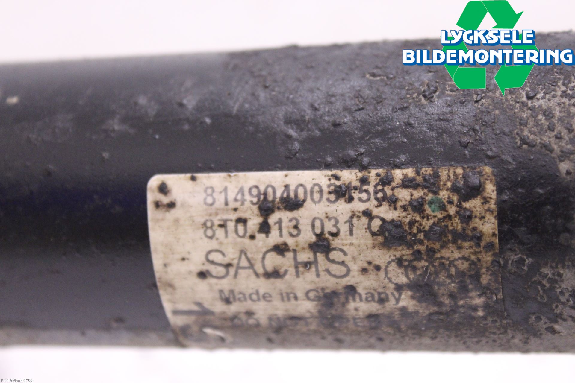 Audi A5 07-16 Fjäderben Fram Höger