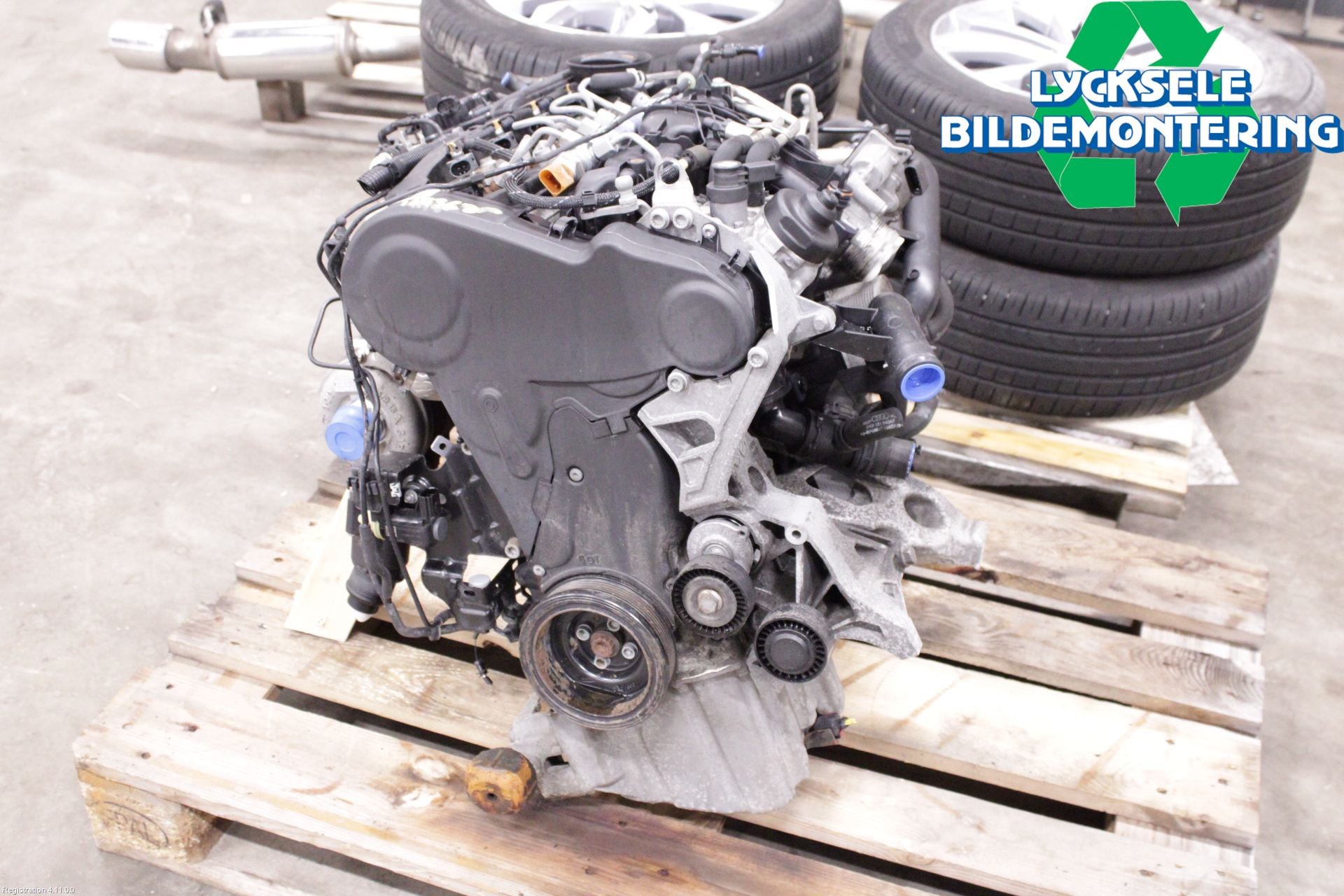 Audi A4 12-15 Motor Diesel