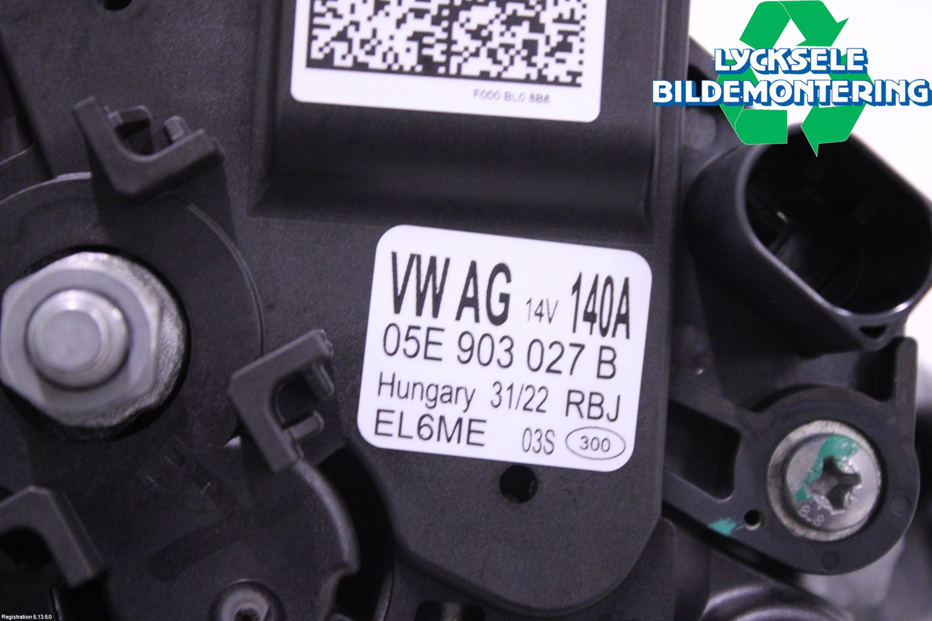 Volkswagen VW GOLF / E-GOLF VIII 20- Generator