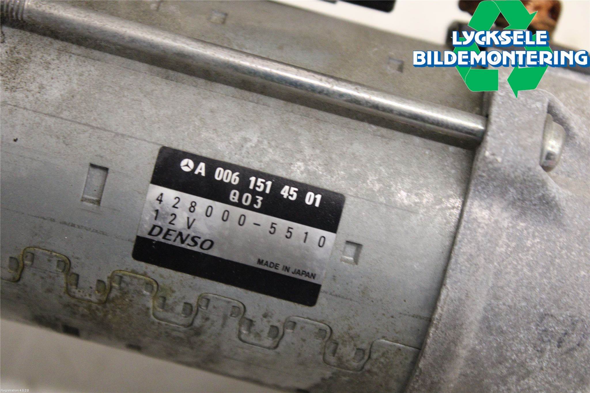 Mercedes-Benz MB C-KLASS (W204) 07-15 Startmotor Diesel