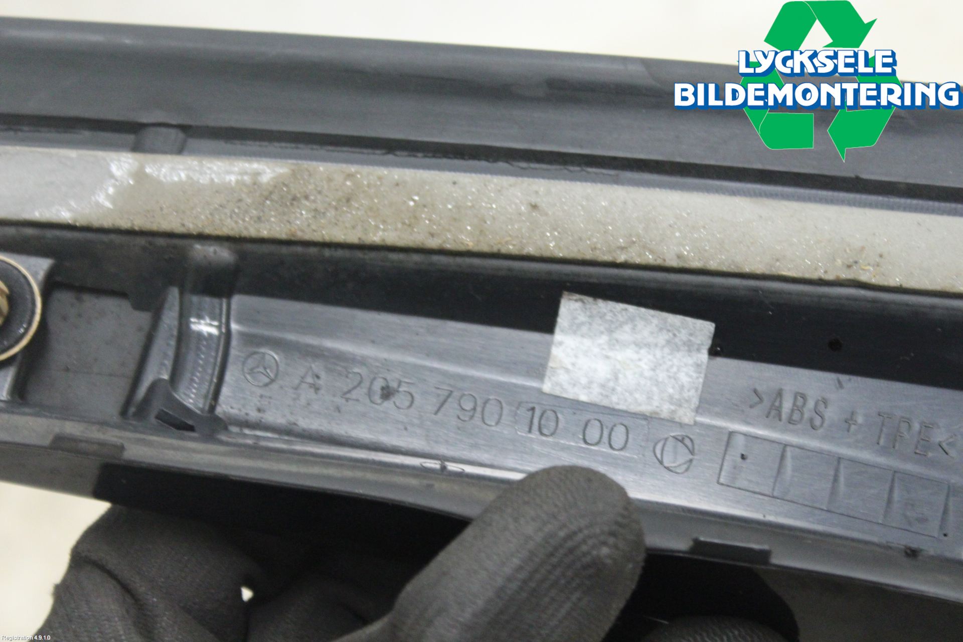 Mercedes-Benz MB C-KLASS (W205) 14-21 Spoiler Baklucka