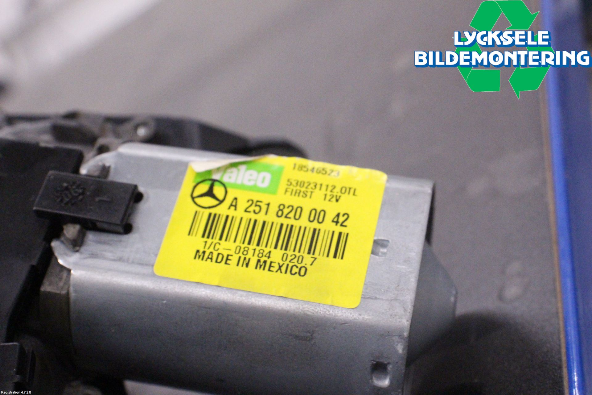 Mercedes-Benz MB ML (W164) 05-11 Torkarmotor Baklucka