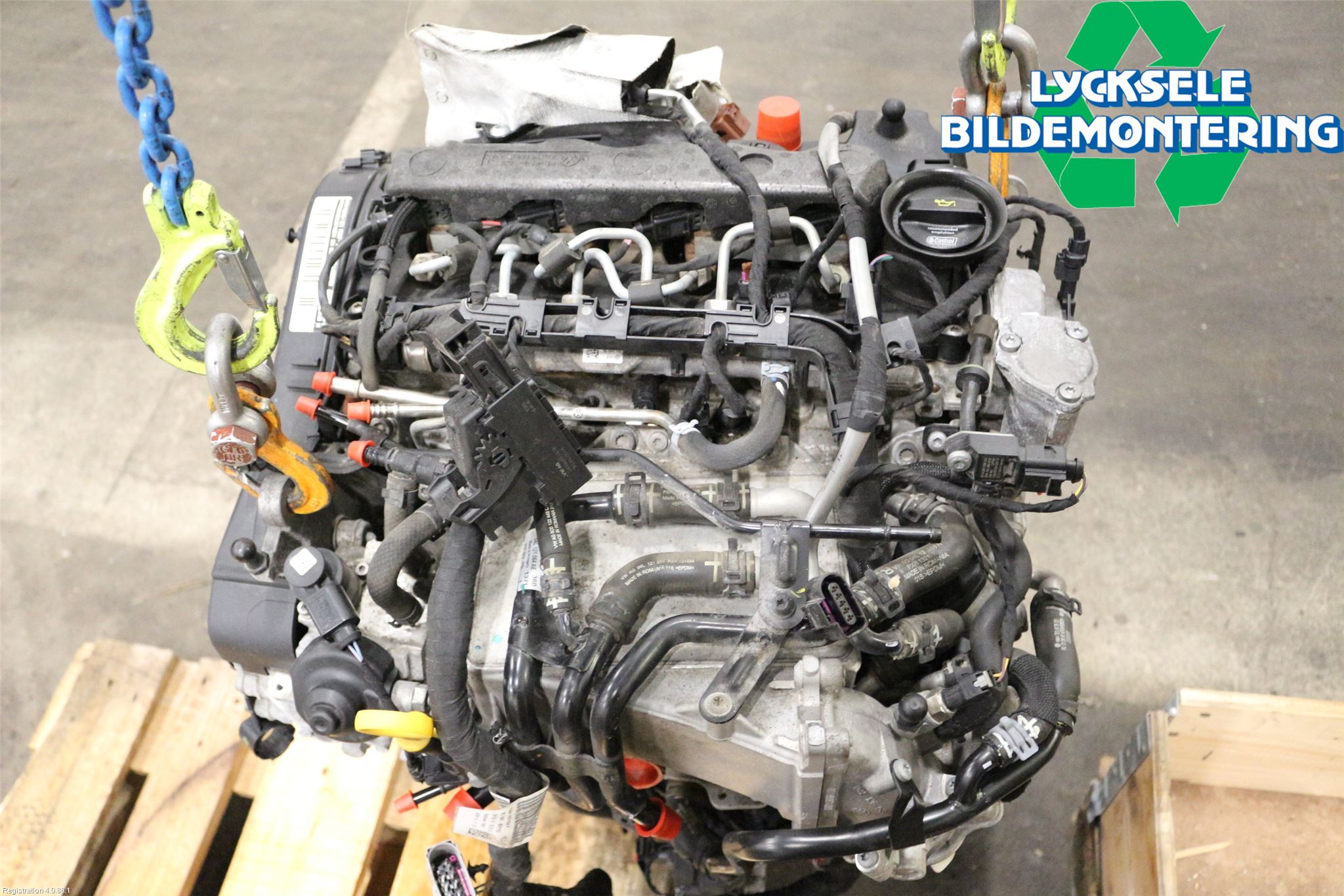 Volkswagen VW PASSAT 15-19 Motor Diesel