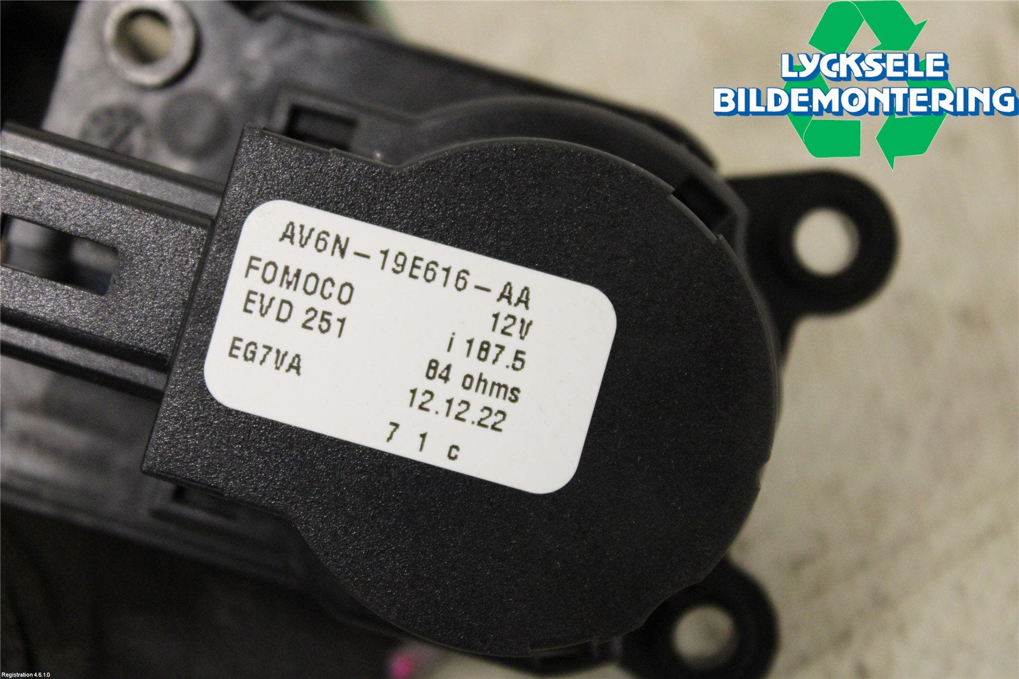 Ford TRANSIT/TOURNEO CONNECT 13-22 Värme Reglermotor