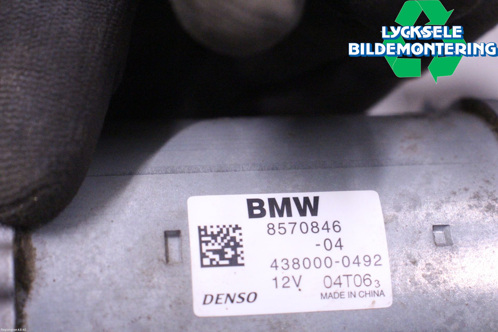 BMW 3 GT F34 13-19 Startmotor Diesel