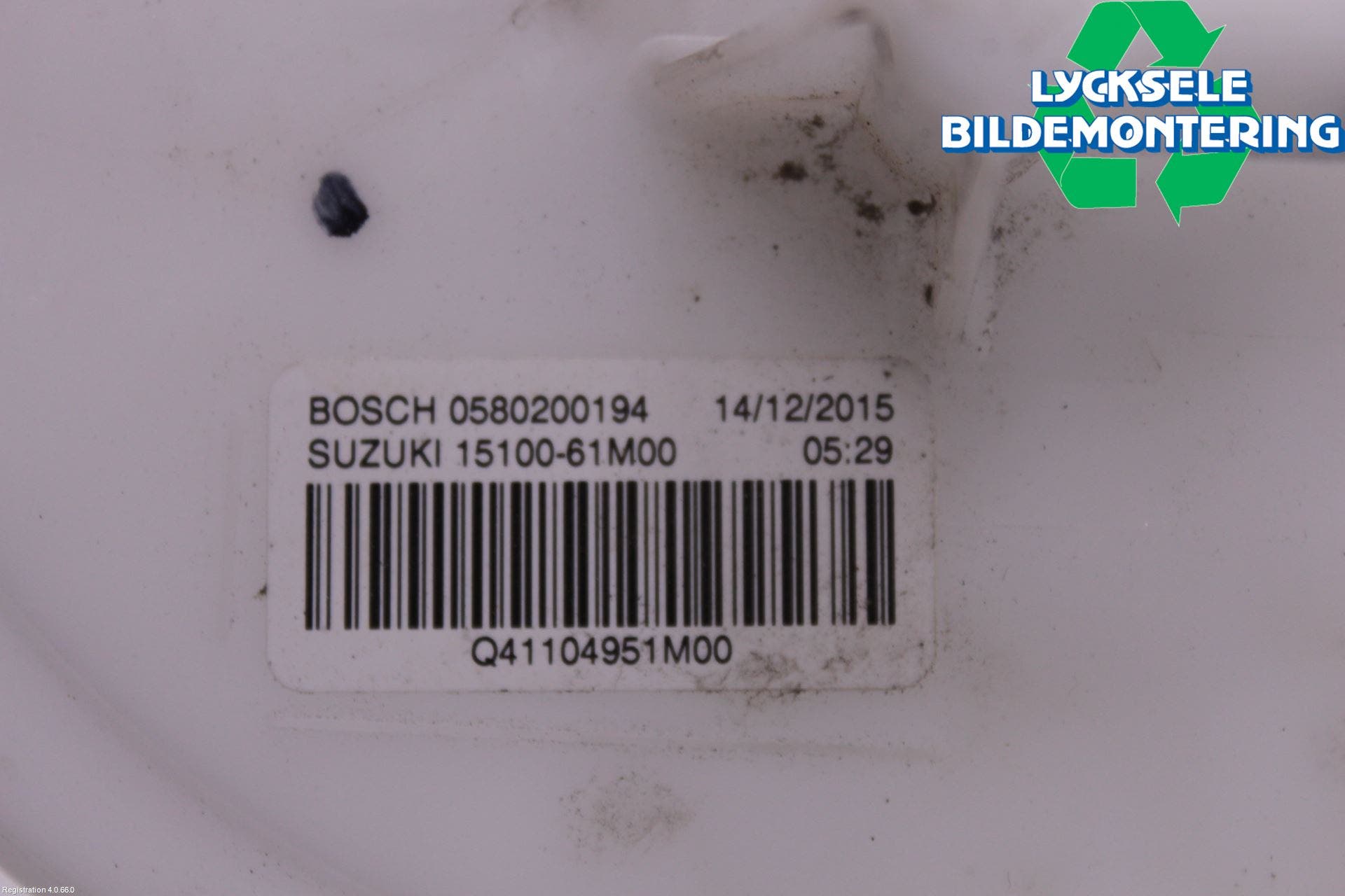 Suzuki SX4 S-CROSS 14-21 Bränslepump El