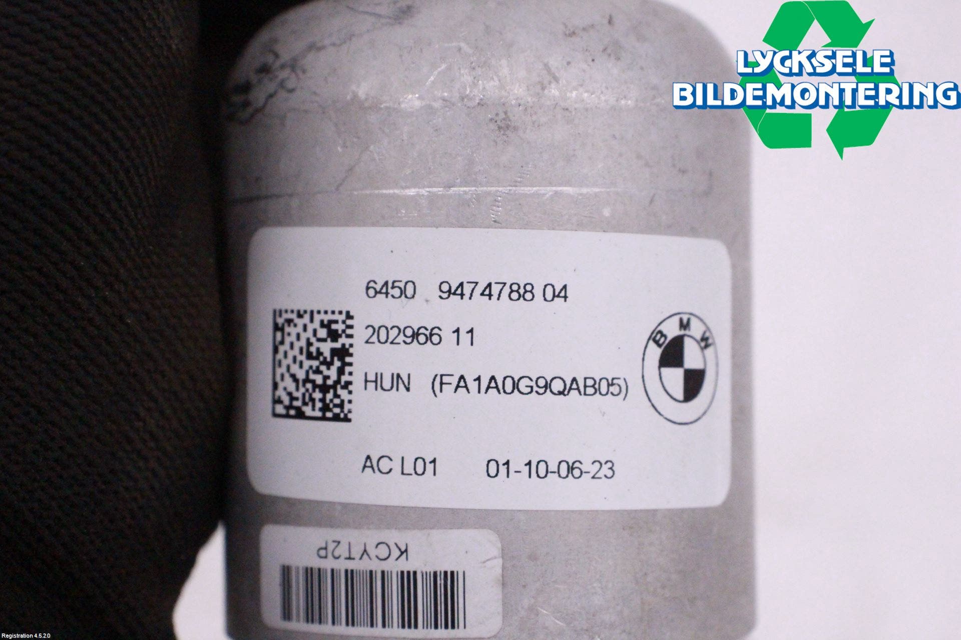 BMW 4/i4 G26 GRAN COUPÉ 21- Ac Slang-Rör