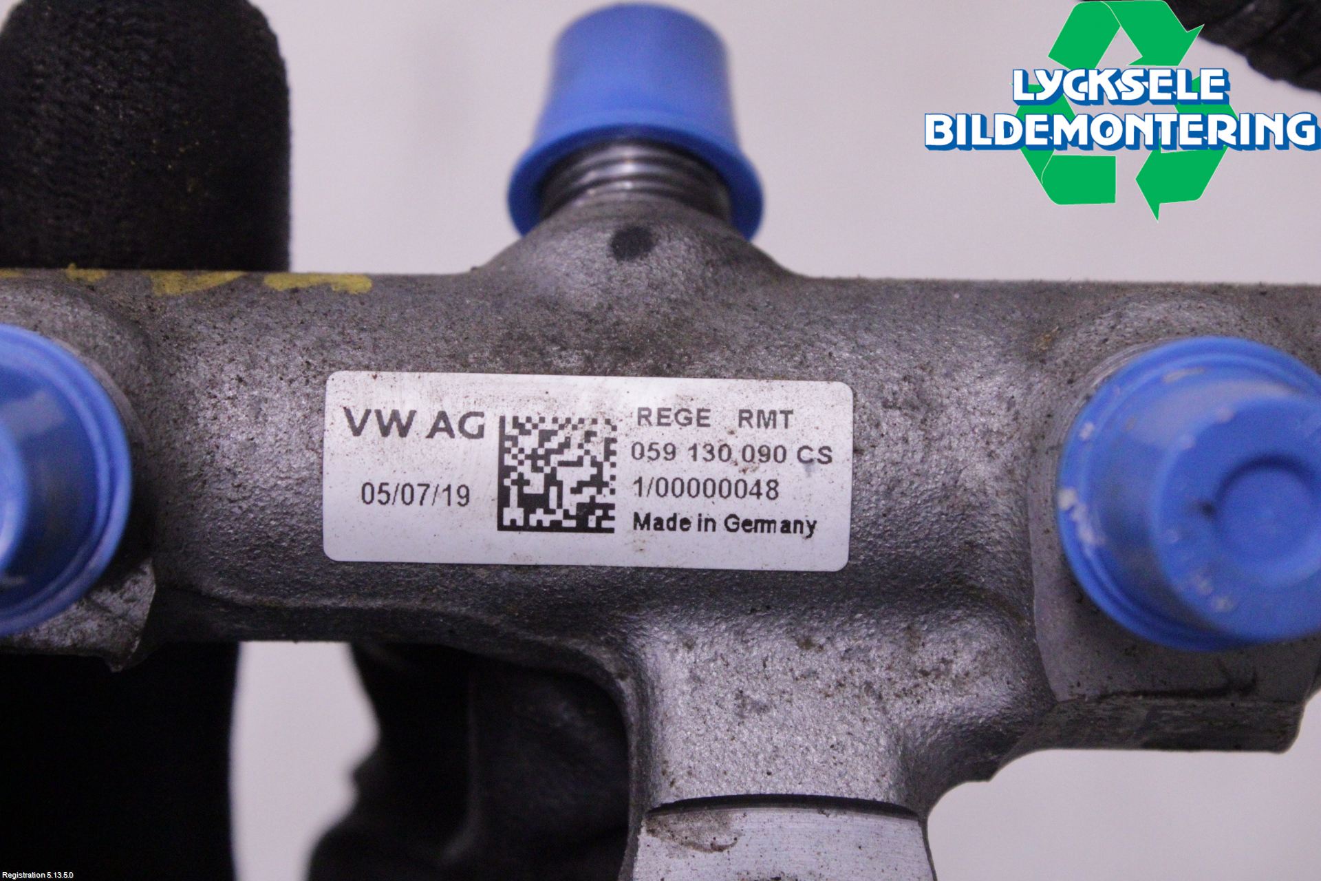 Volkswagen VW AMAROK 2H 10-22 Inj. Fuelrail