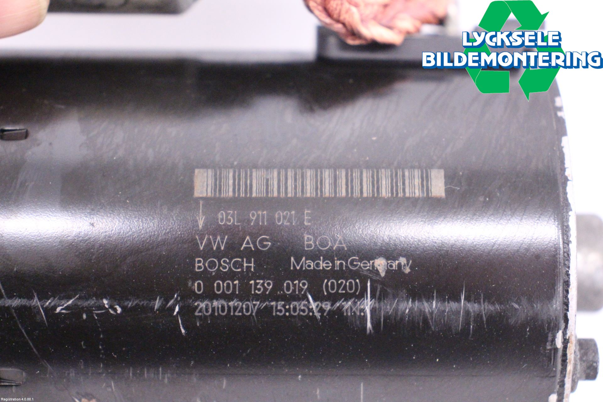 Audi A4/S4 08-11 Startmotor Diesel