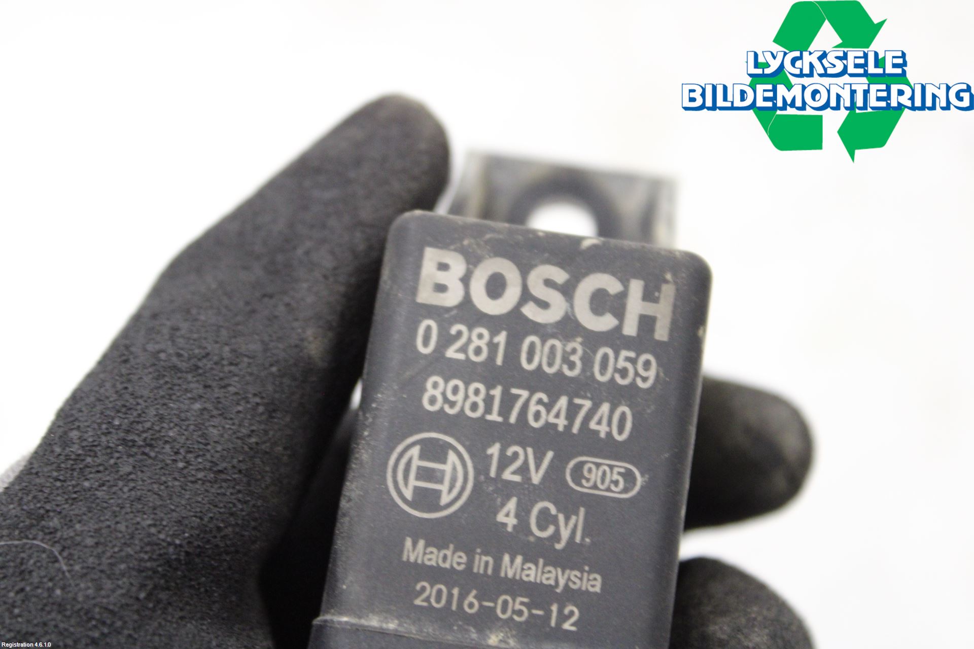 Isuzu D-MAX Relä Glödning Diesel