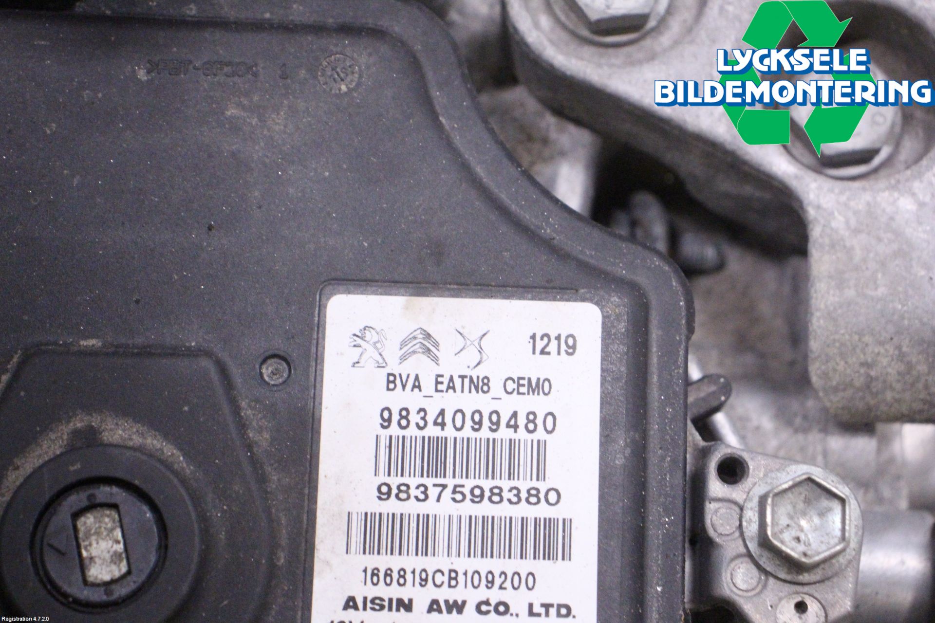 Peugeot 3008 17-24 Växellåda Automat