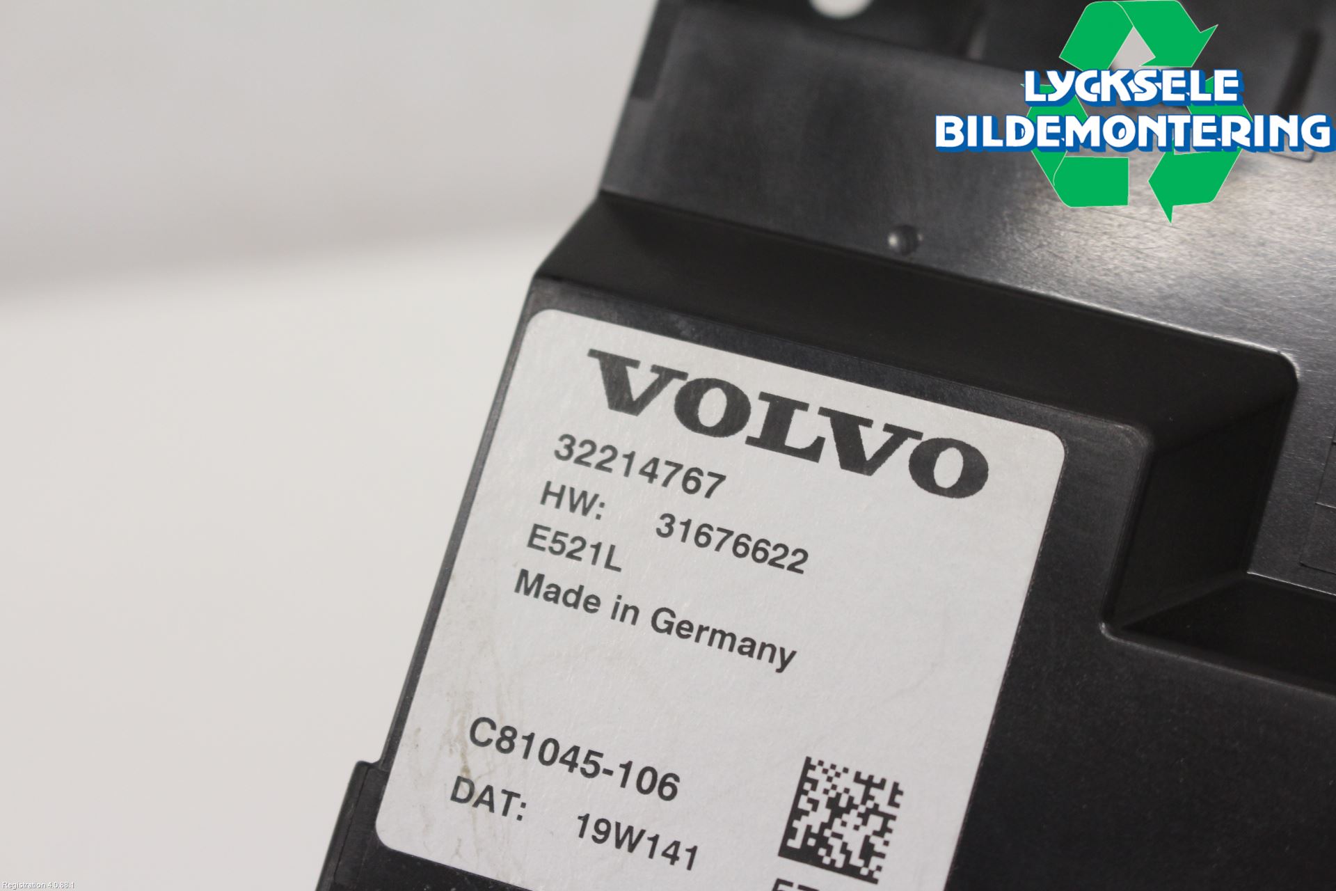 Volvo V90 CROSS COUNTRY 17->> Styrenhet Baklucka