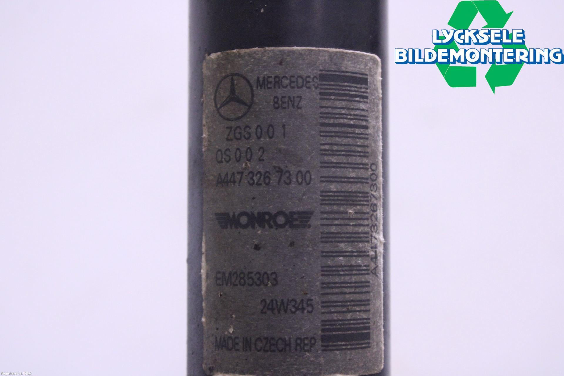 Mercedes-Benz MB VITO/V-KLASS (W640,W447,W448) 14- Stötdämpare Bak