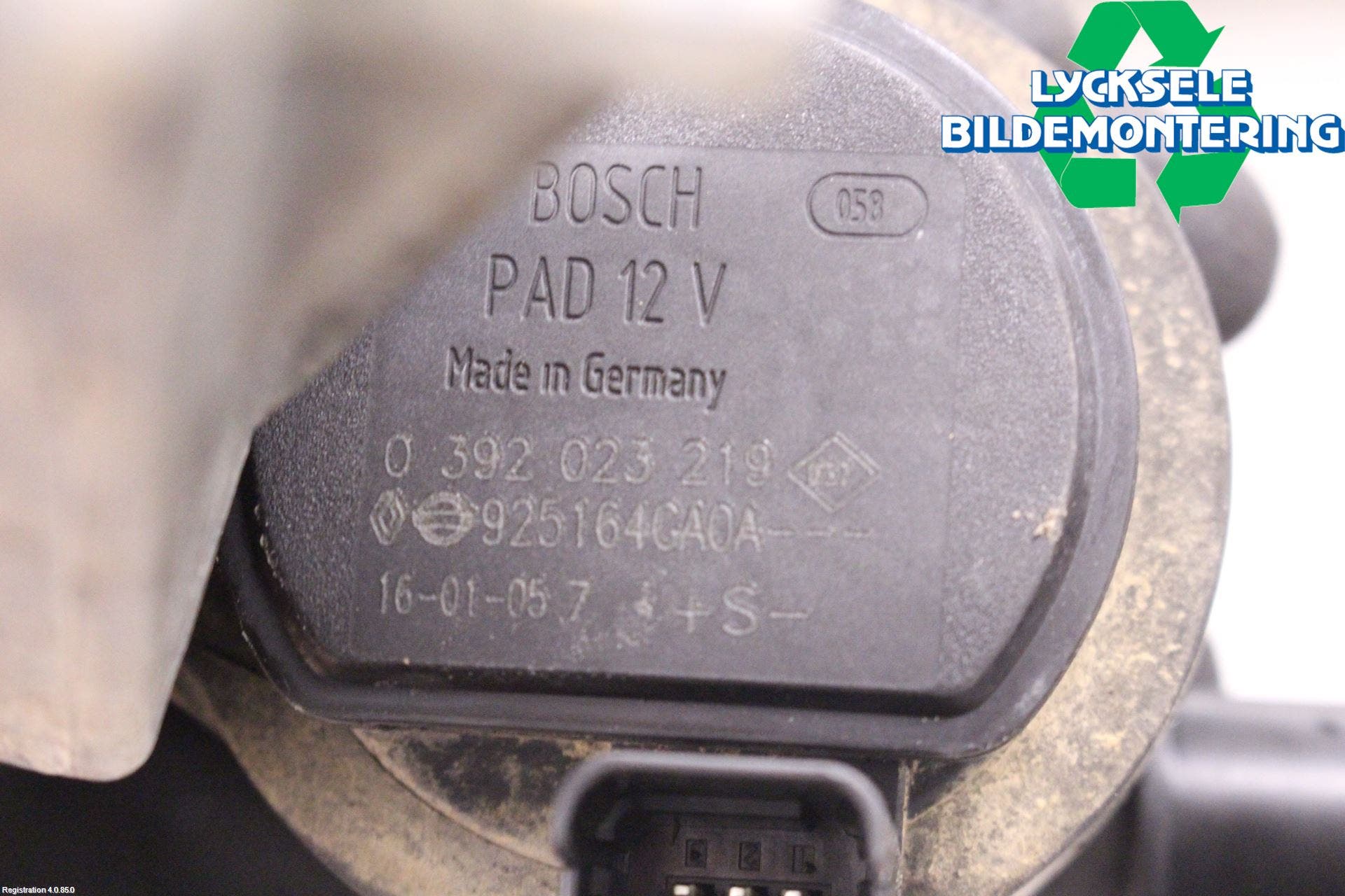 Opel VIVARO 15-19 Värme Cirkulationspump