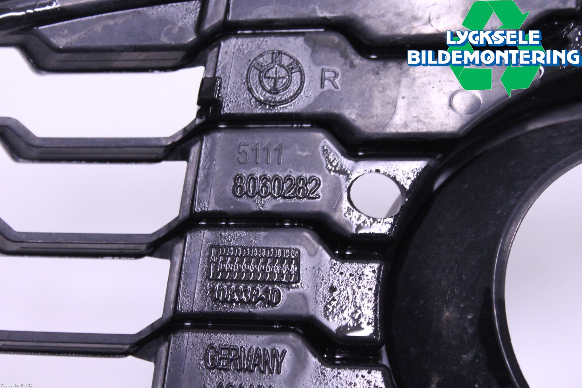 BMW 1 F20/F21 11-19 Dimljussarg Fram