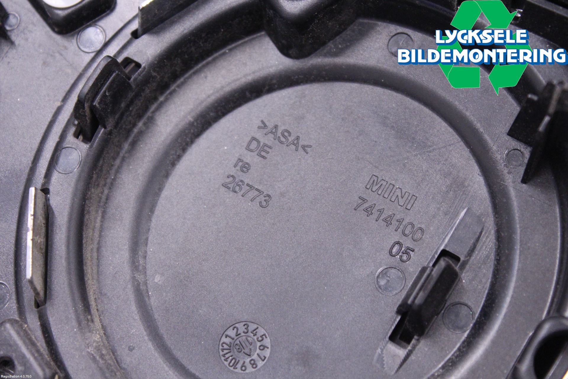 Mini COUNTRYMAN F60 17-23 Dörr Dekorlist Fram Hö