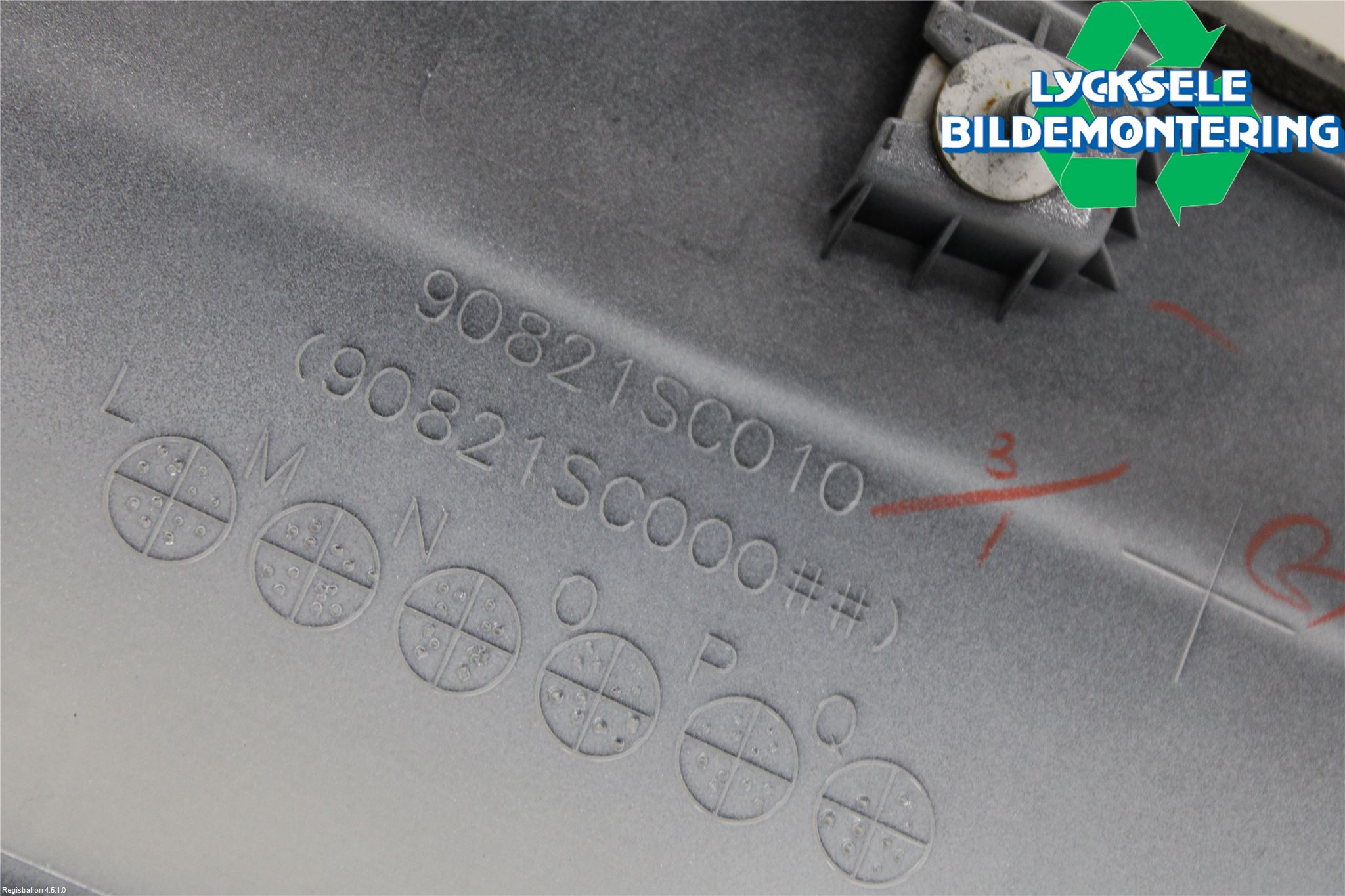 Subaru OUTBACK 10-15 Huv Luftintag