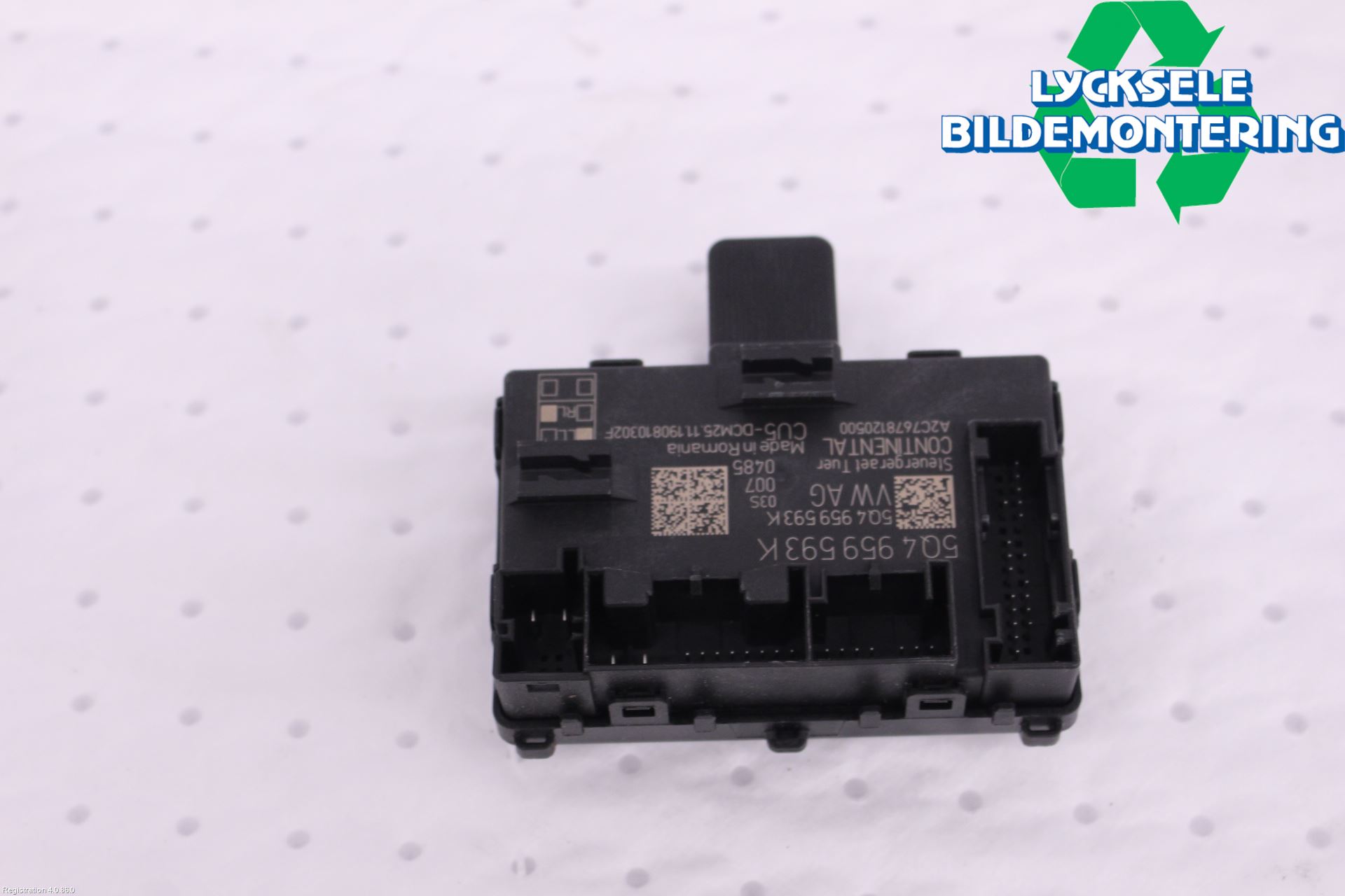 Volkswagen VW GOLF / E-GOLF VII 13-20 Styrenhet Dörr