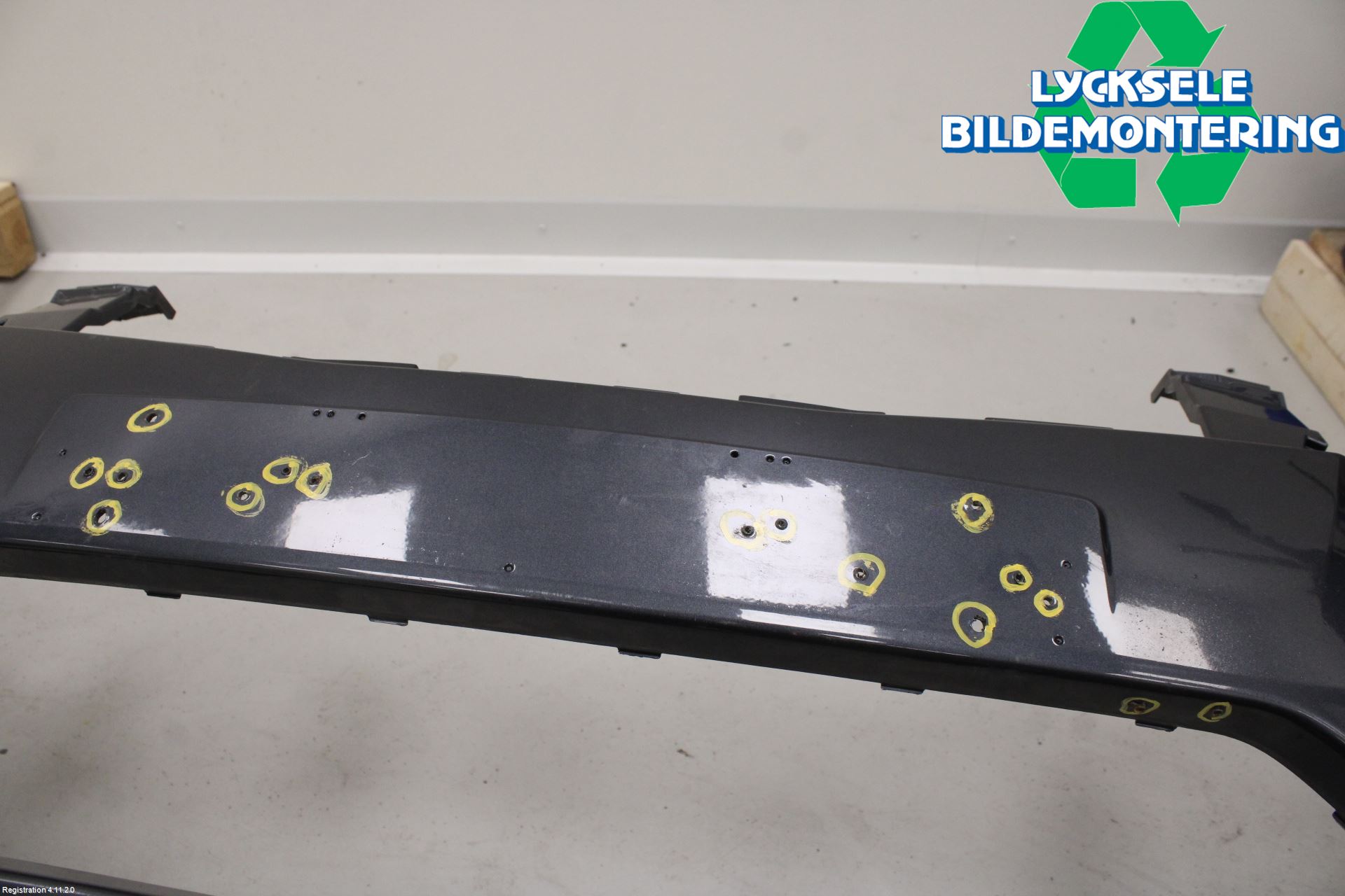 Kia CEED 06-12 Stötfångarbeklädnad Fram