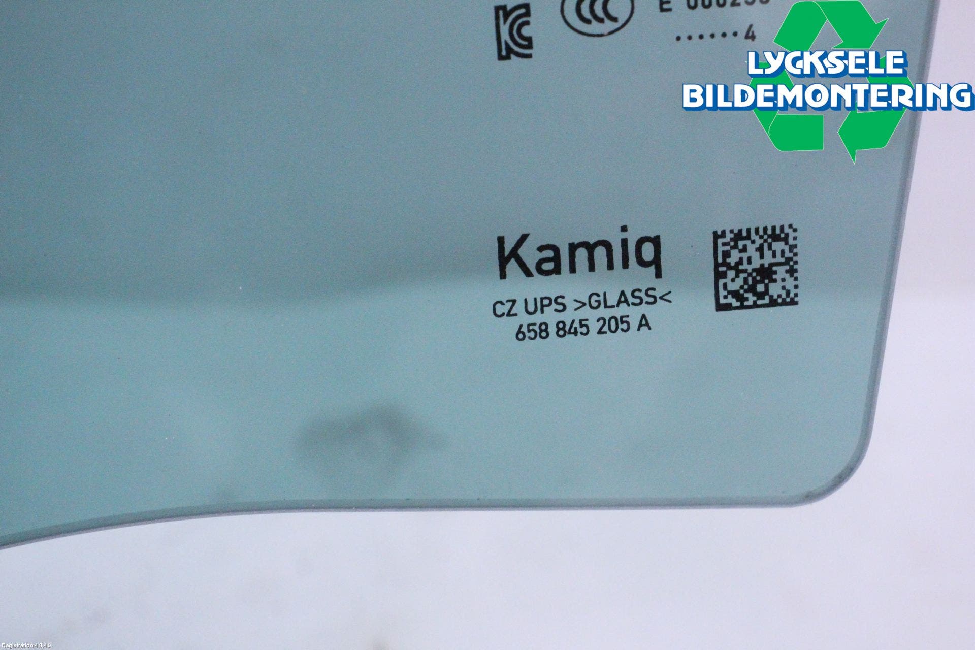 Skoda KAMIQ 20- Dörruta Bak Vänster