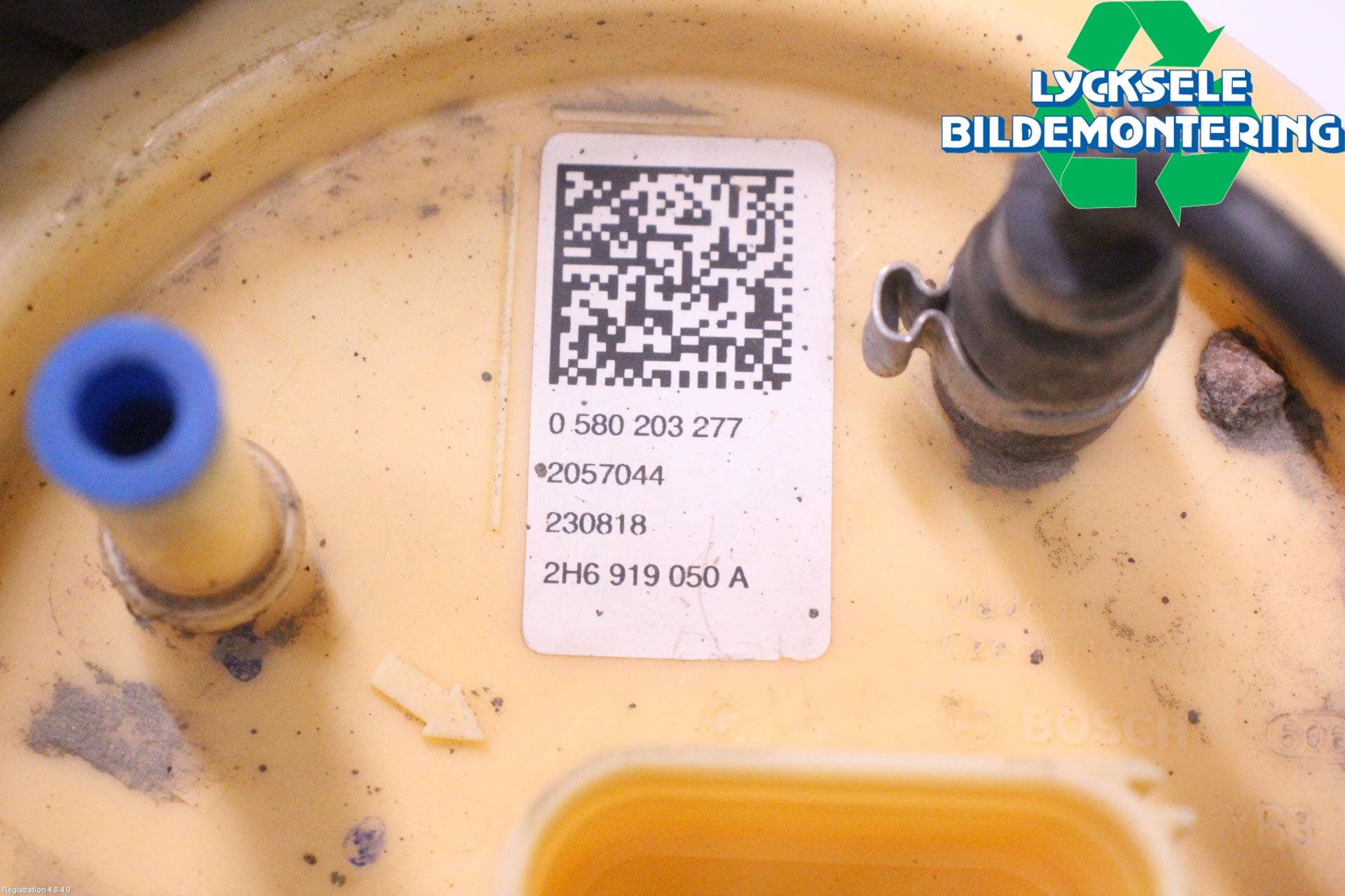 Volkswagen VW AMAROK 2H 10-22 Bränslepump El