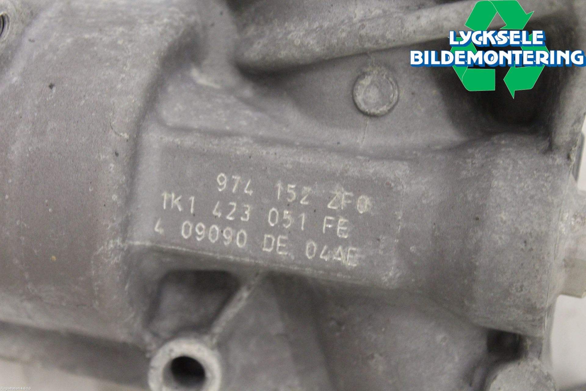 Volkswagen VW CADDY 11-15 Styrväxel-Snäcka Elektrisk