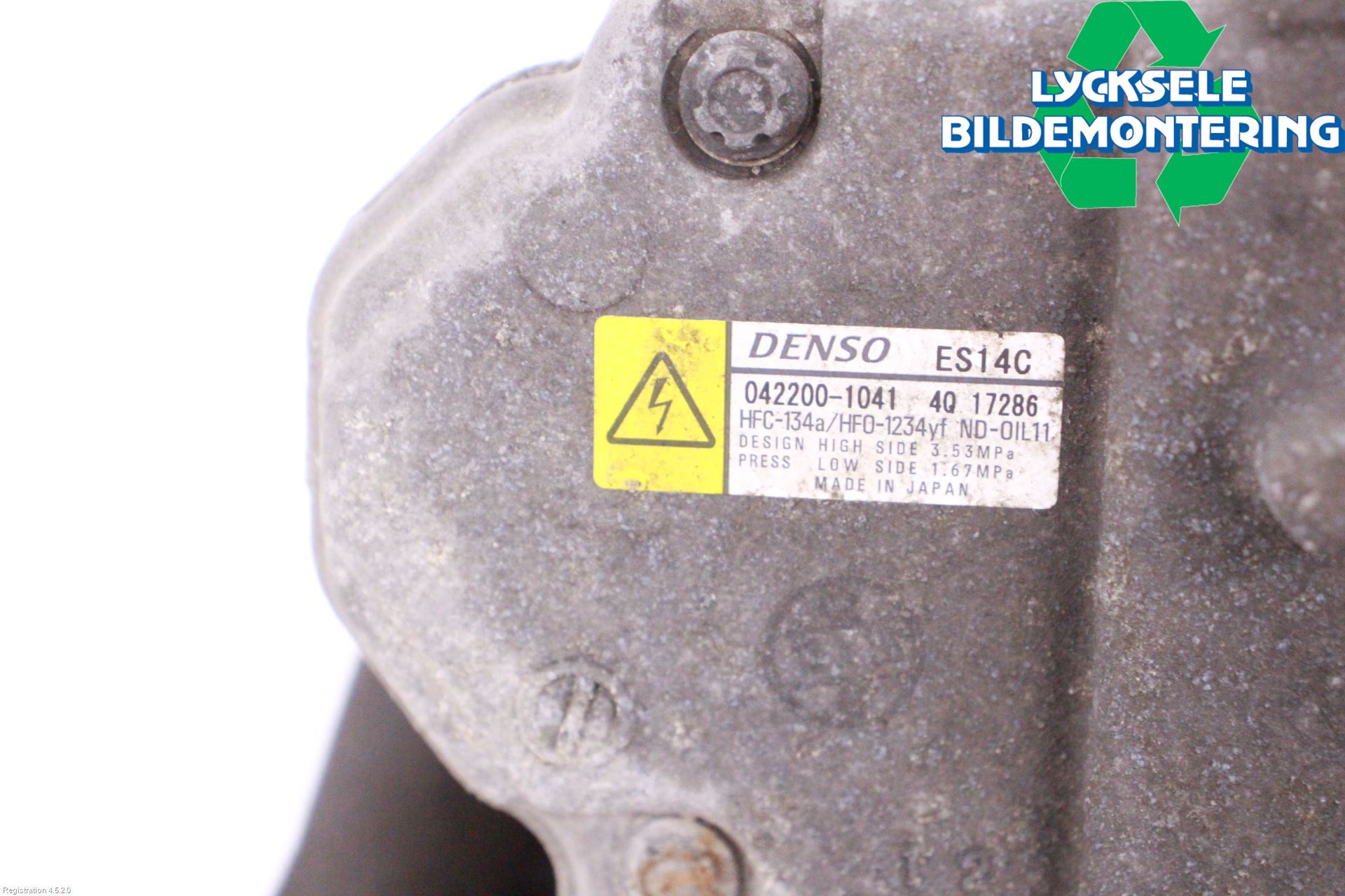 Toyota YARIS XP130 12-14 Ac Kompressor