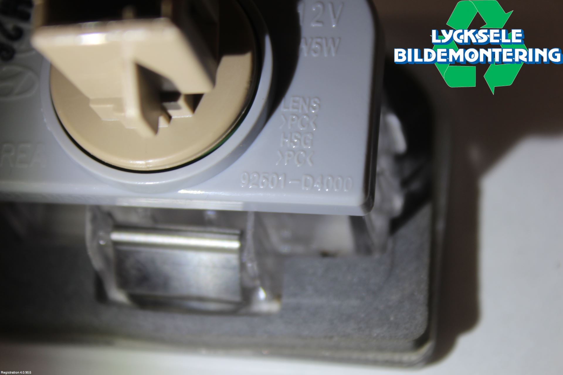 Hyundai i30 PD 17- Skylt Belysning