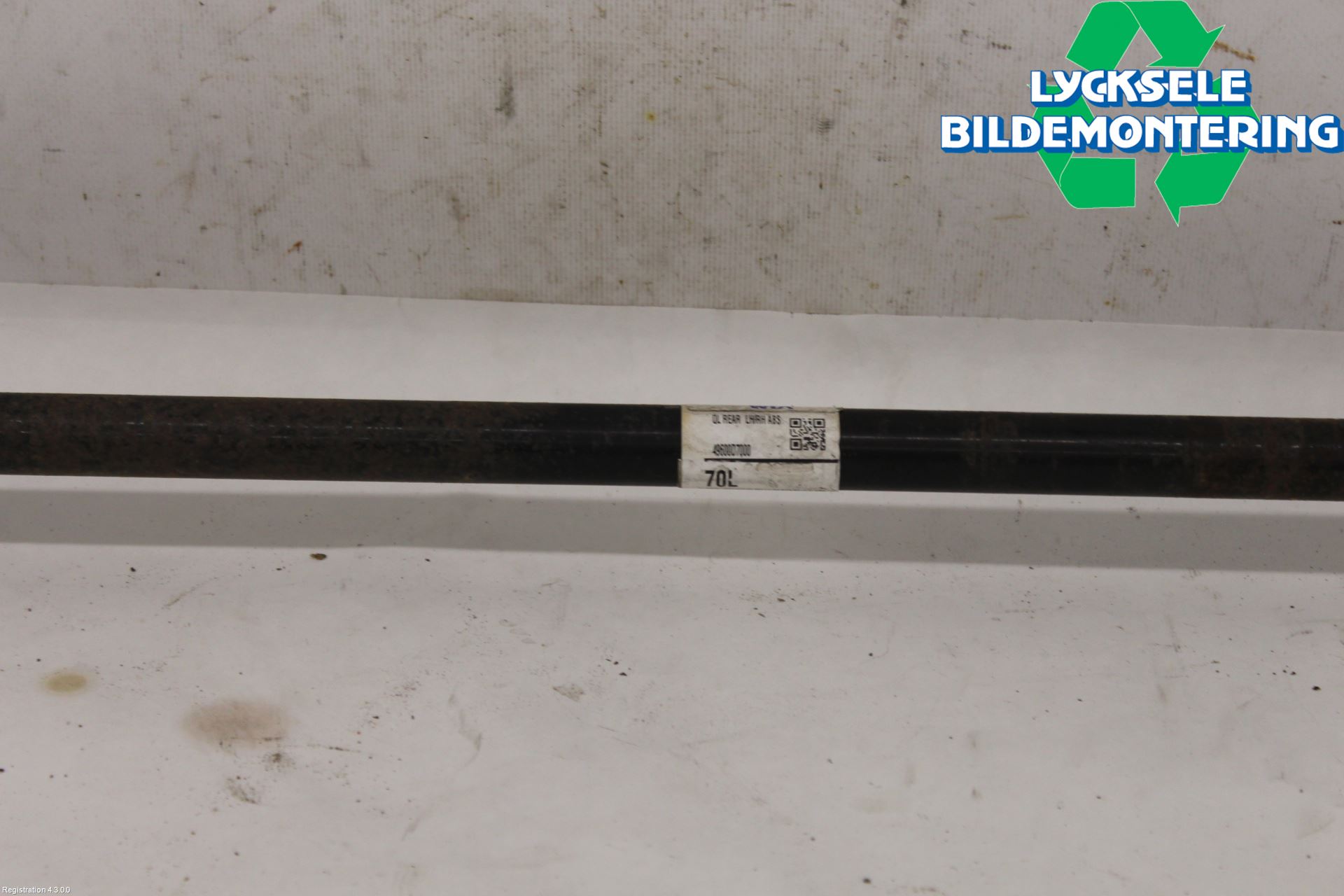 Kia SPORTAGE (QL) 16-21 Drivaxel Bak Höger