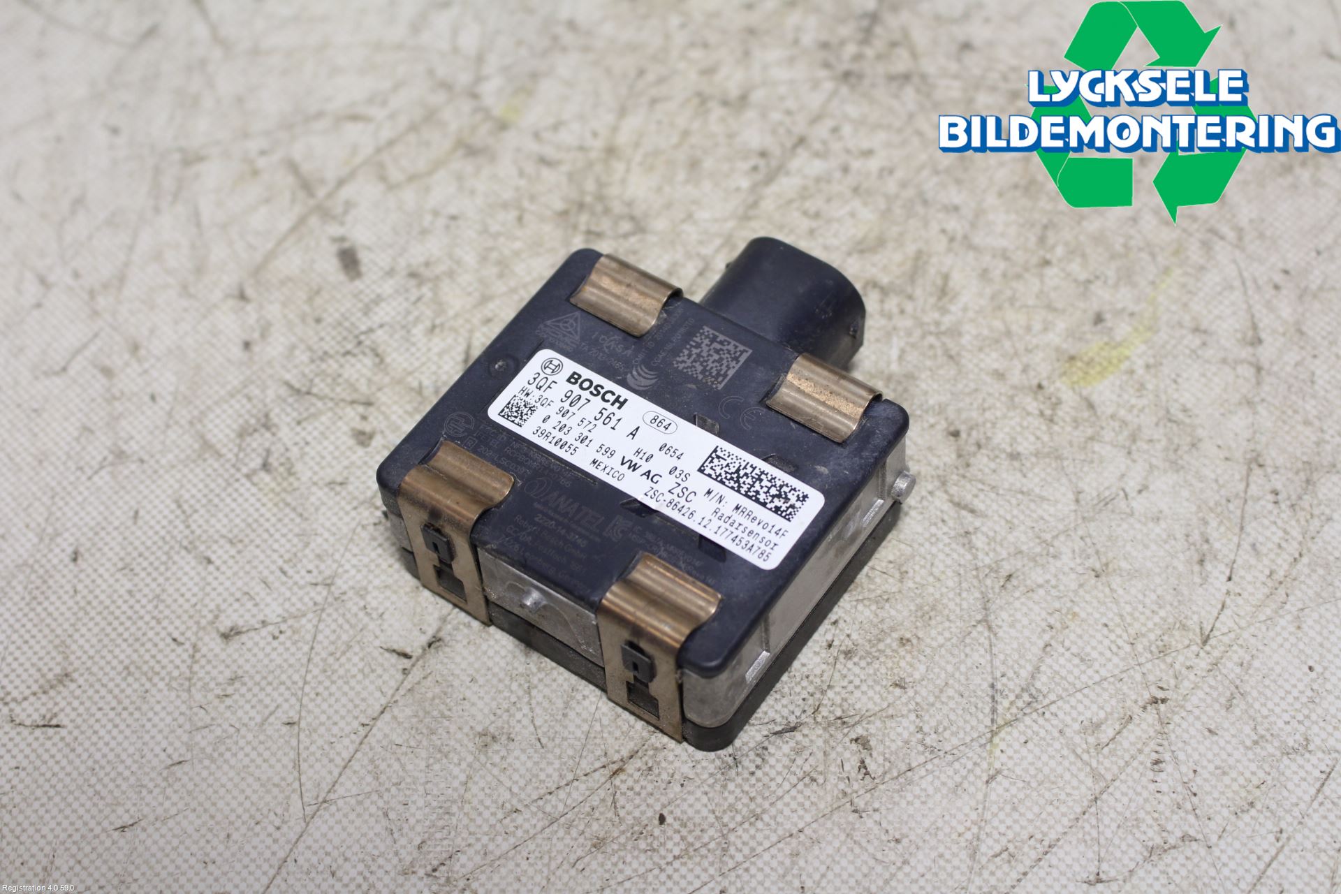 Volkswagen VW GOLF / E-GOLF VII 13-20 Sensor Adaptiv Farthållare