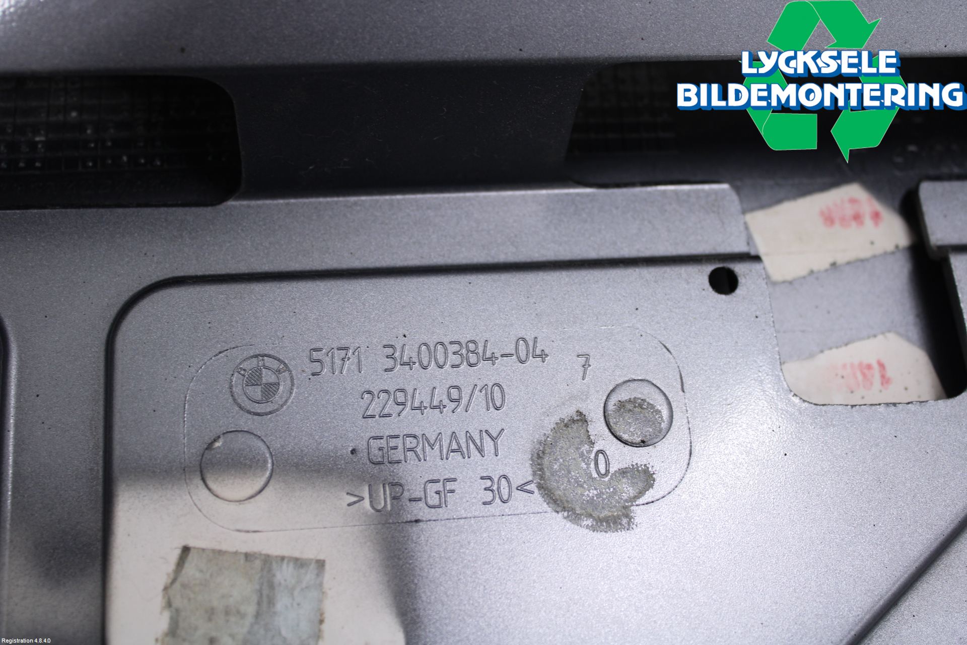 BMW X3 E83     03-10 Spoiler Baklucka