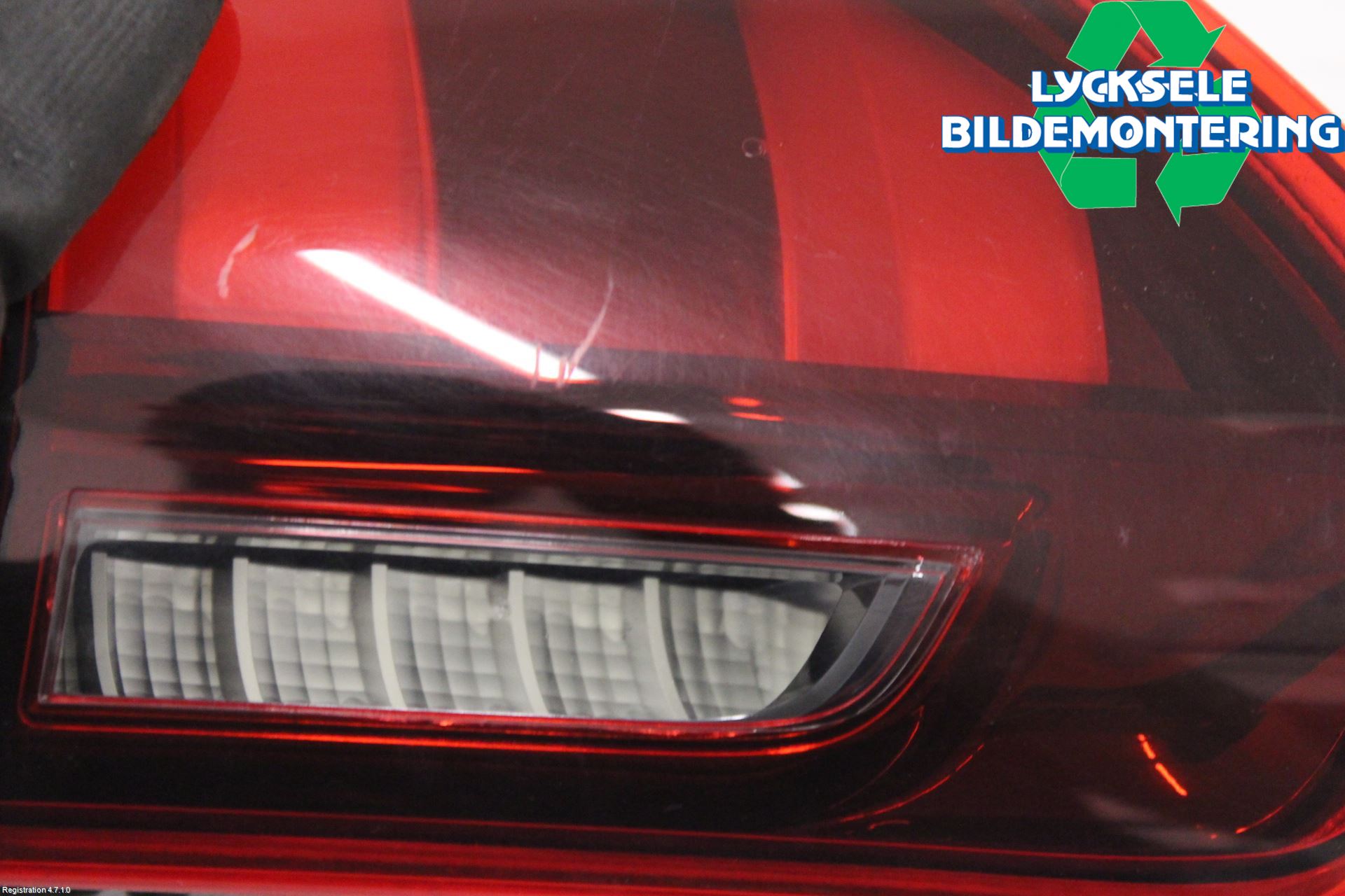 Peugeot 2008 13-20 Bakljus Lucka Vä
